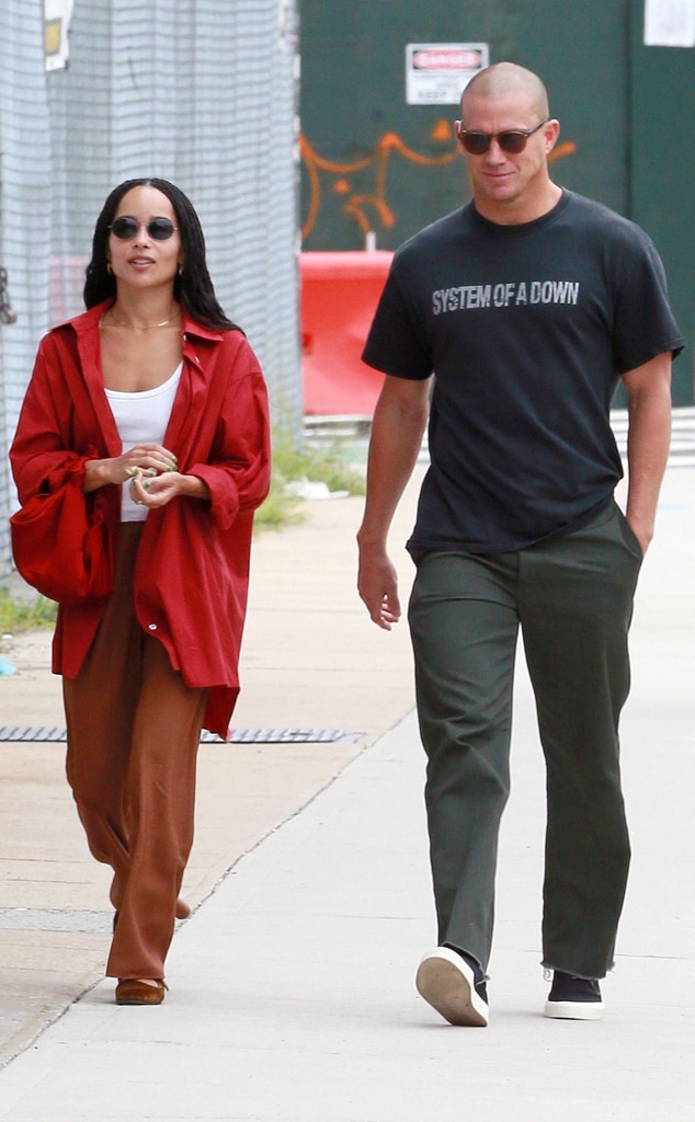 Channing Ratum Channing Tatum Addresses Alleged Burner Account & Zoë Kravitz Comments ...