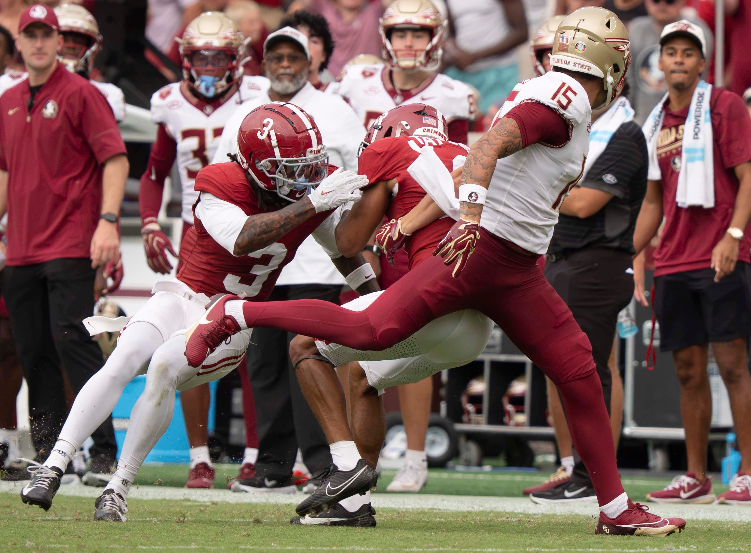How has Alabama football DB room responded after Florida State debacle ...