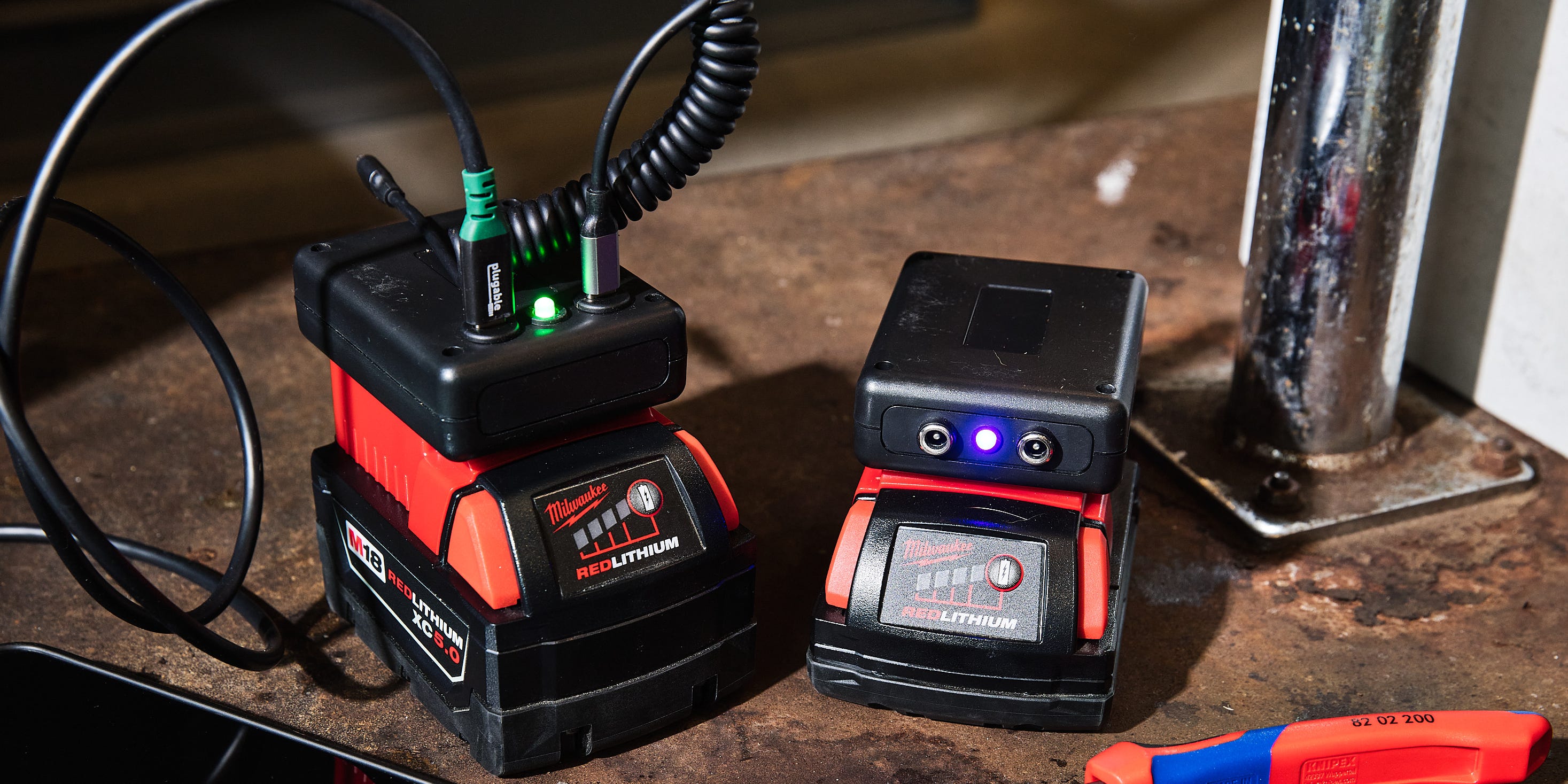 I Turned My Cordless Tool Battery Into a DIY Power Bank to Charge My Phone. Here's How.