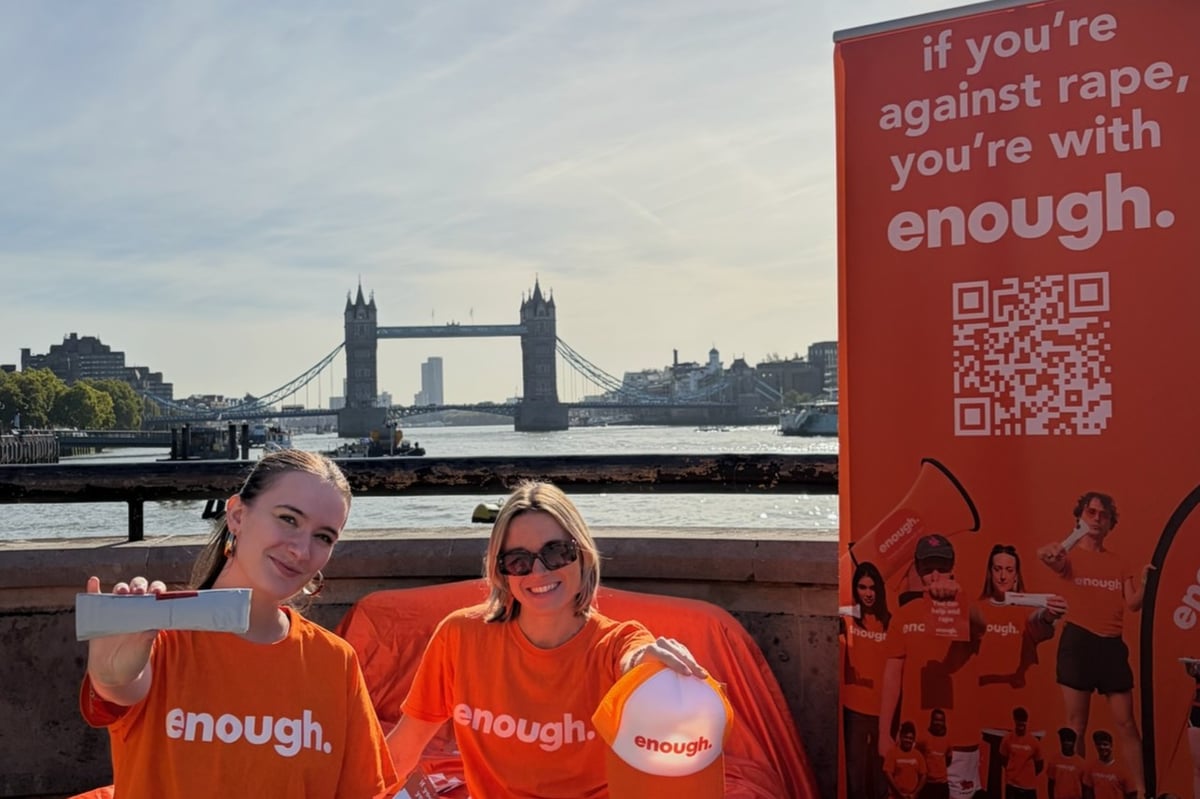 How a brand strategist built a ‘big orange' movement to tackle campus rape culture