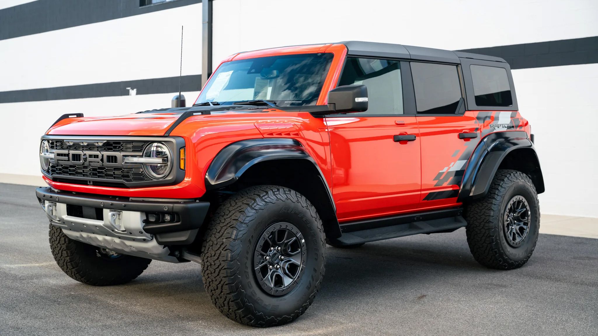 First Ford Bronco Raptor Ever Built, Serial 00001, For Sale With 99 ...