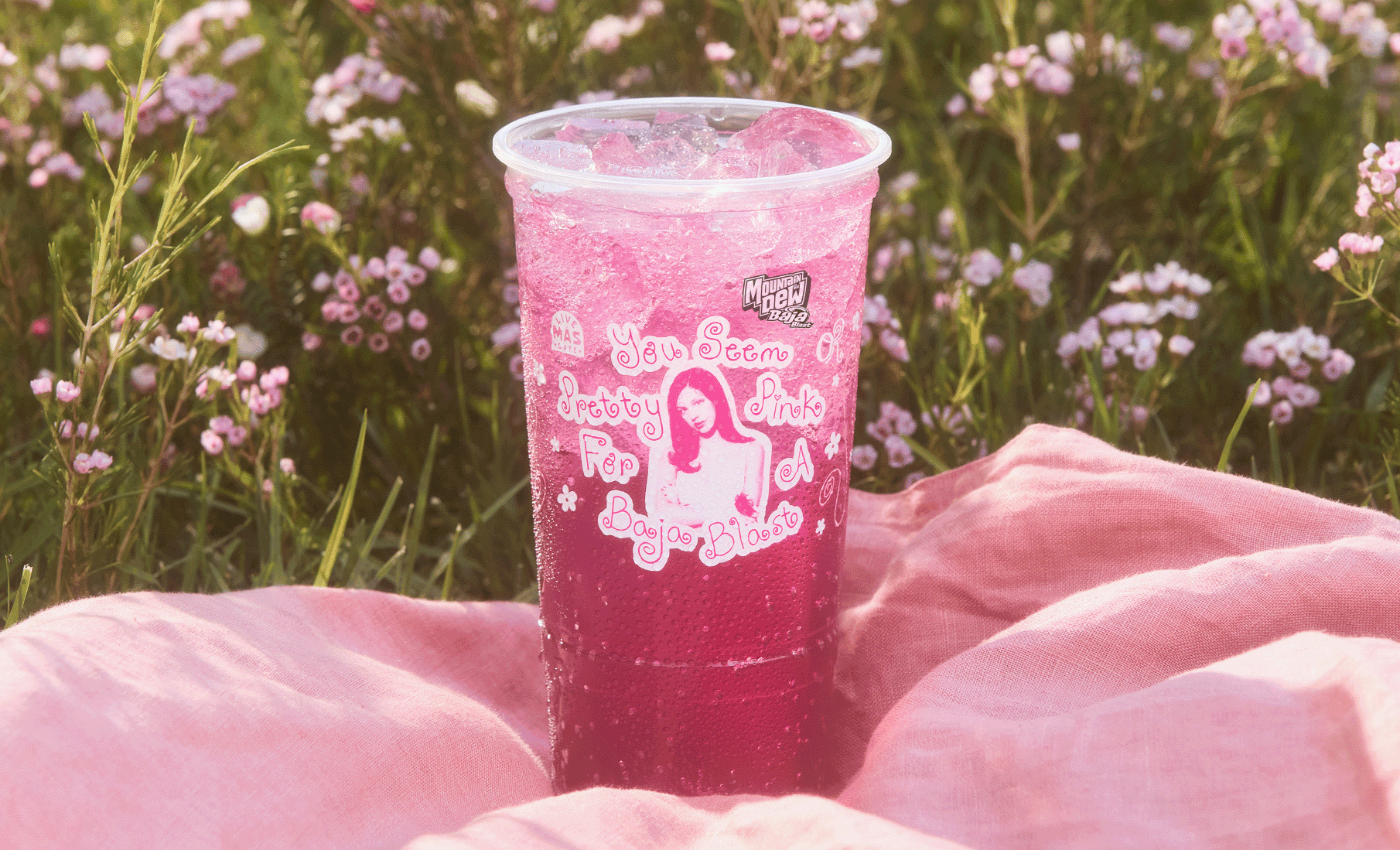 Taco Bell's Olivia Rodrigo-inspired pink Baja Blast drops nationwide
