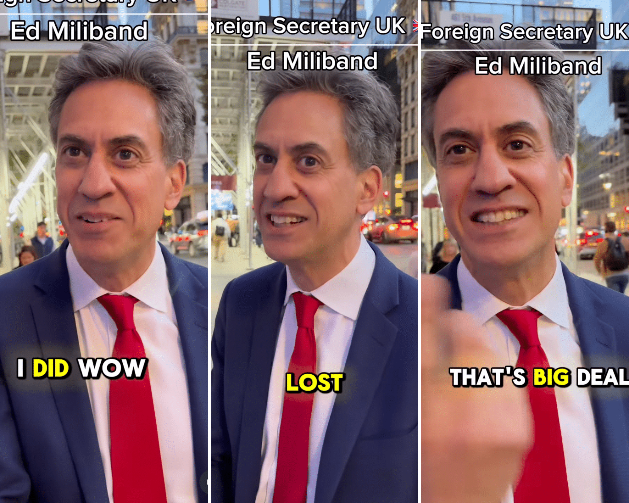 Photo: aol.co.uk Ed Miliband Embraces 'Awkward Dad' Persona in Viral TikTok Video