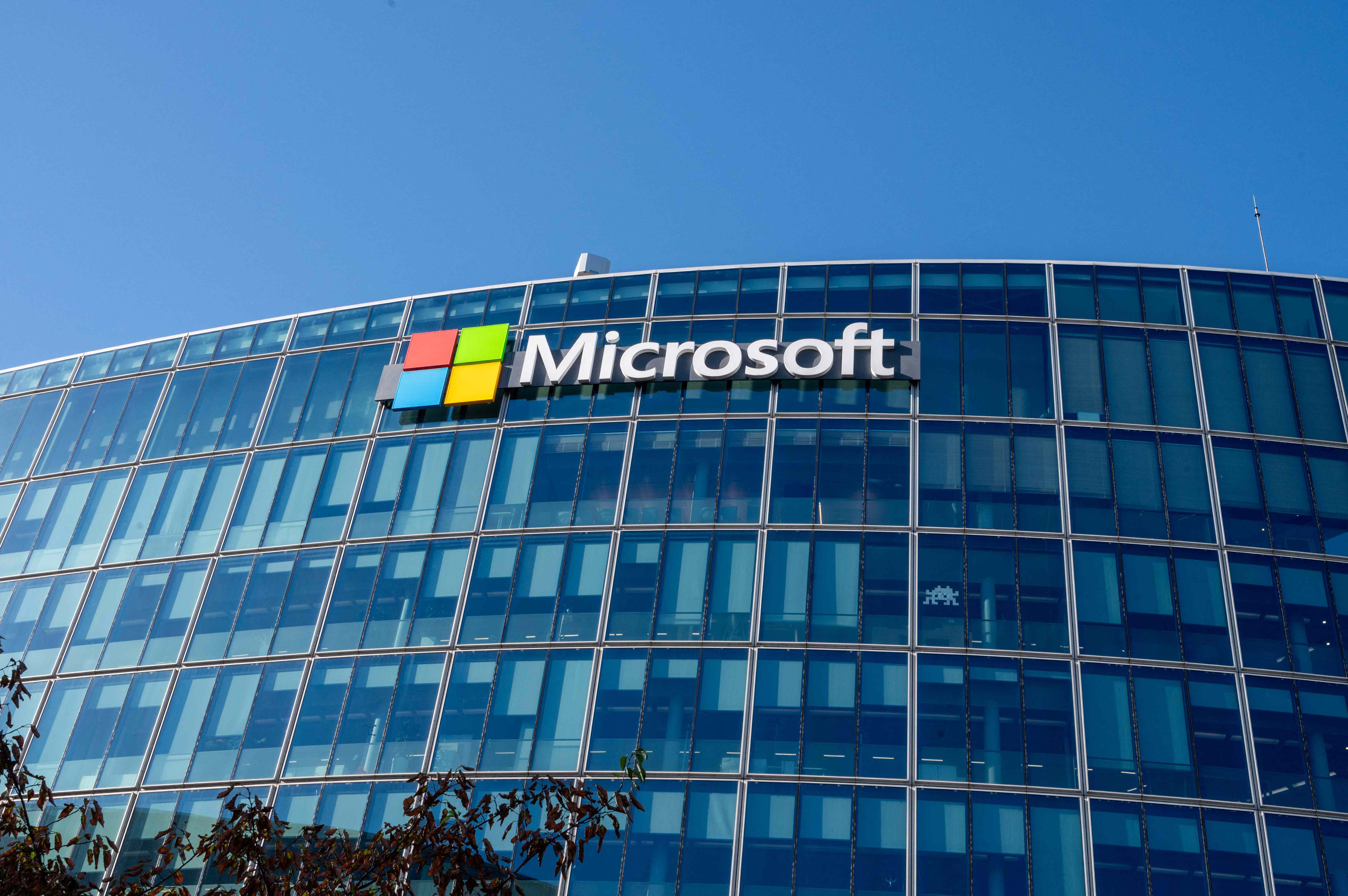 Oppenheimer called Microsoft a top software pick, along with ServiceNow and Braze.Credit: Riccardo Milani / Hans Lucas / AFP via Getty Images