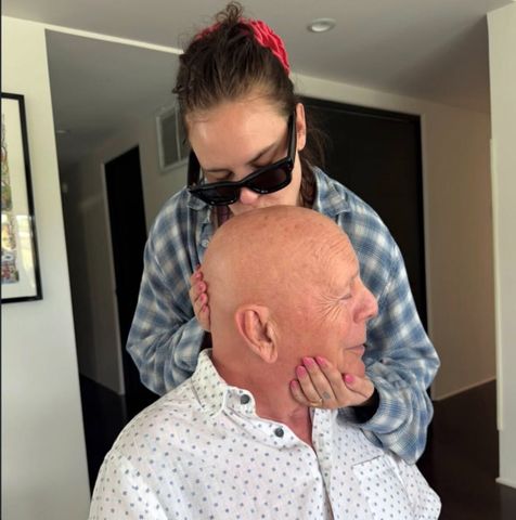 Tallulah Willis shares a rare photo with dad Bruce Willis amid his dementia battleCredit: Instagram/Tallulah Willis