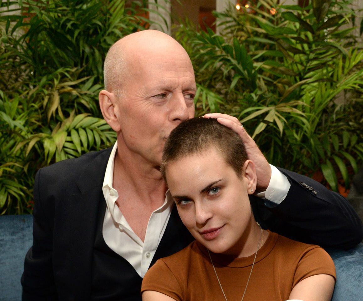 Bruce Willis and Tallulah Willis celebrate Bruce Willis’ 60th birthday at Harlow on March 21, 2015 in New York City.Credit: Getty Images