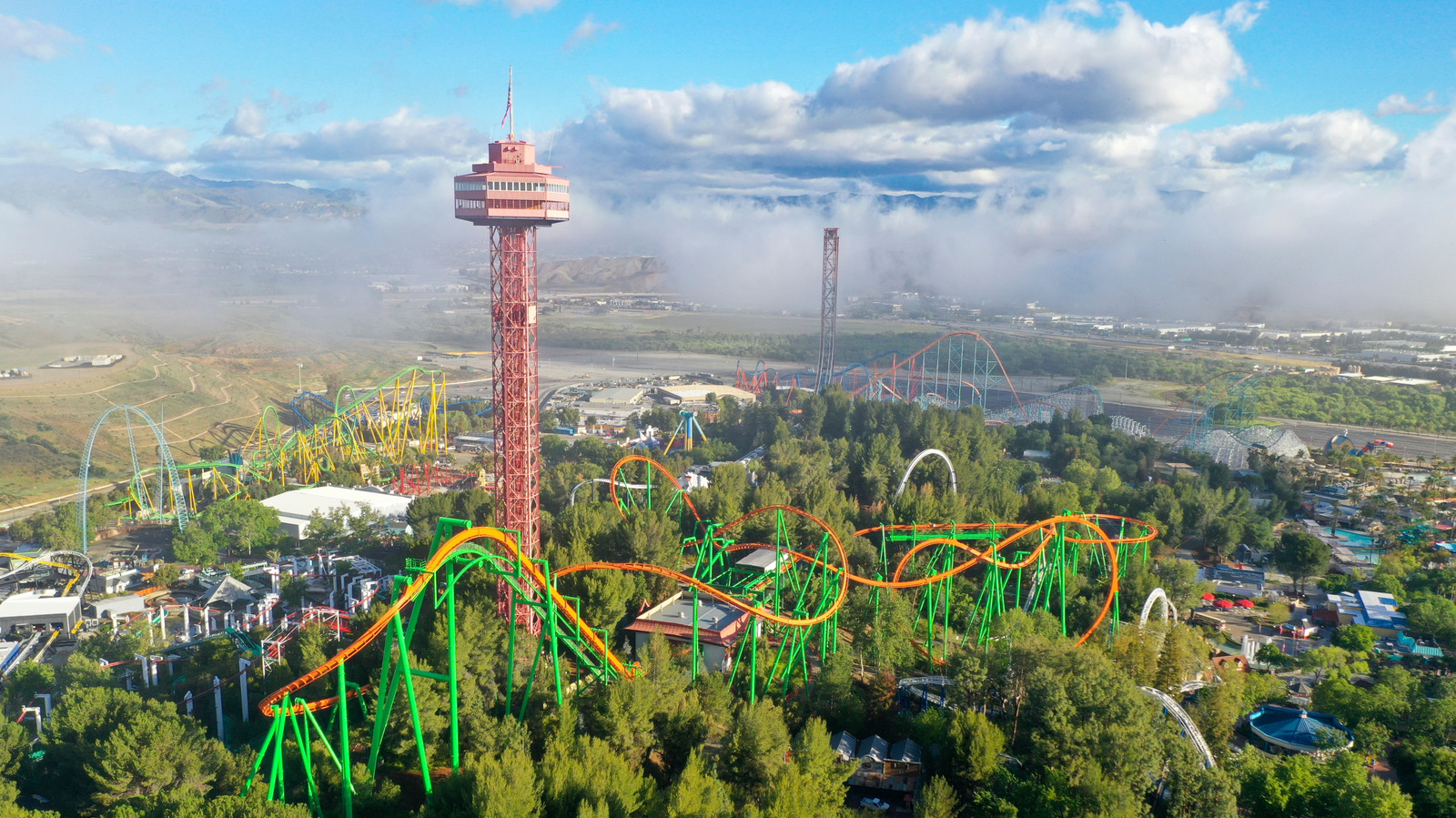 Roller Distance Game Six Flags Is Permanently Closing This Famous Roller Coaster After More ...