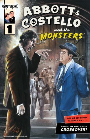 The cover of ‘Abbott & Costello Meet the Monsters’Credit: Monstrous