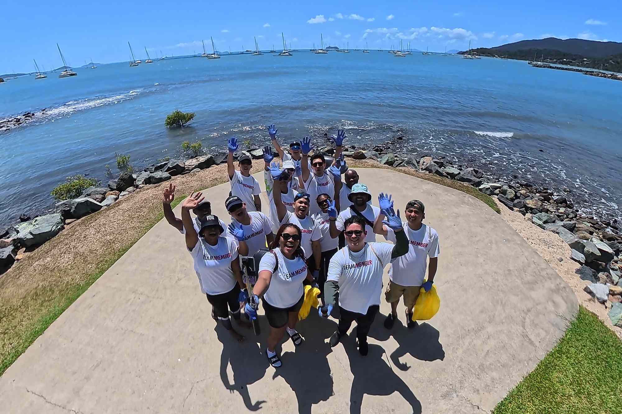 Carnival Cruise Workers Unite to Clean Up Beaches and Coastlines Around the World