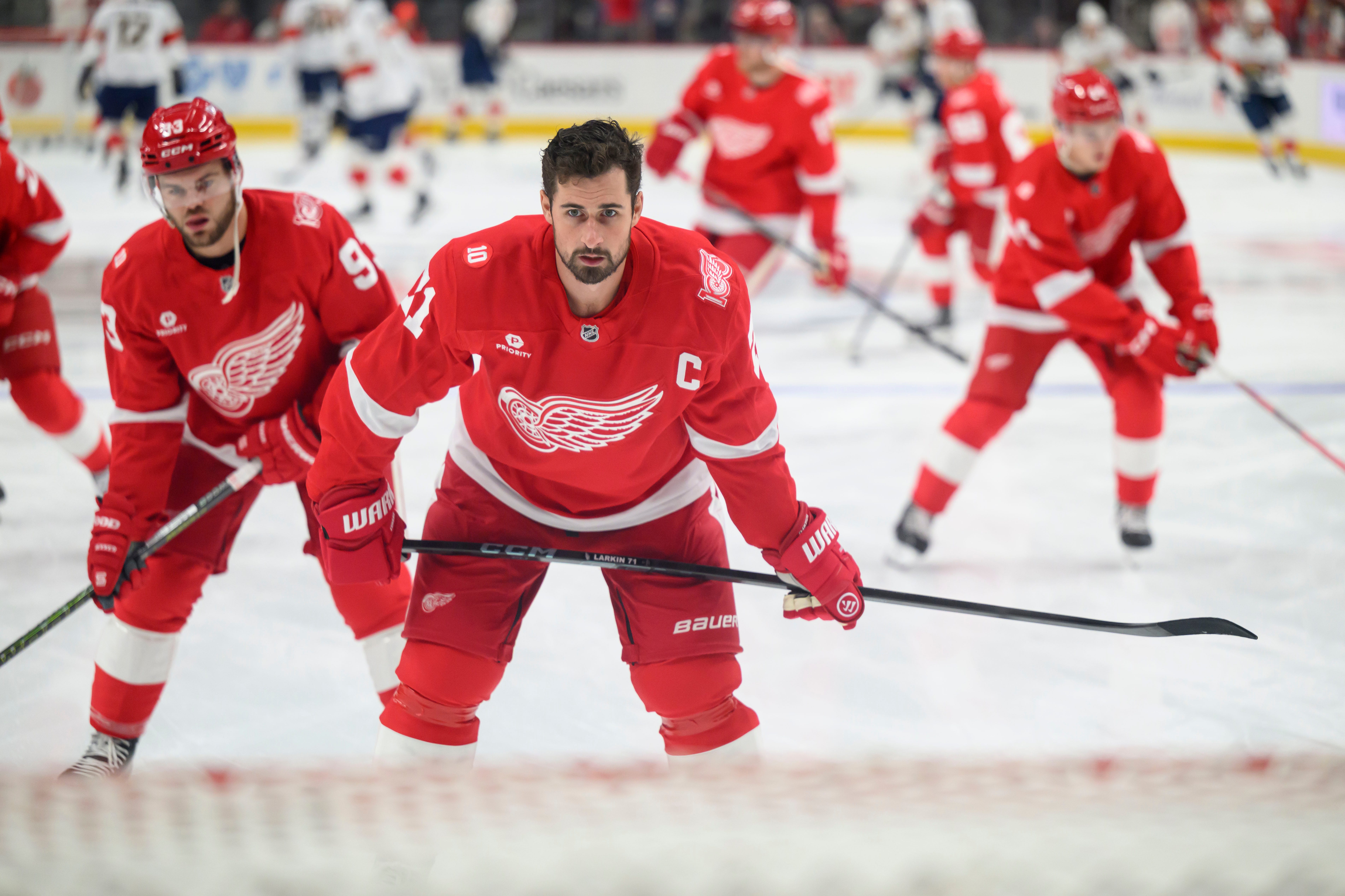 The Weight Of The Sweater When Dylan Larkin Carries A Hockey Town