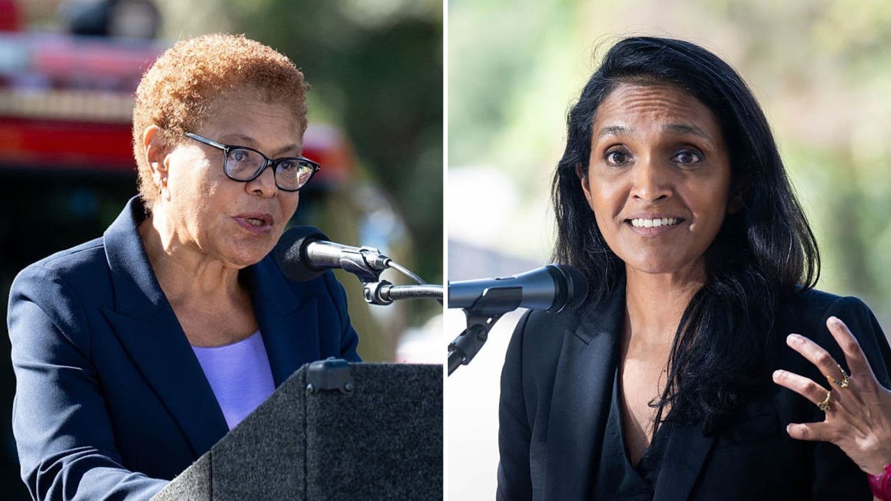 Nithaya Raman Nithya Raman leads Karen Bass among Latino voters as LA mayoral race ...