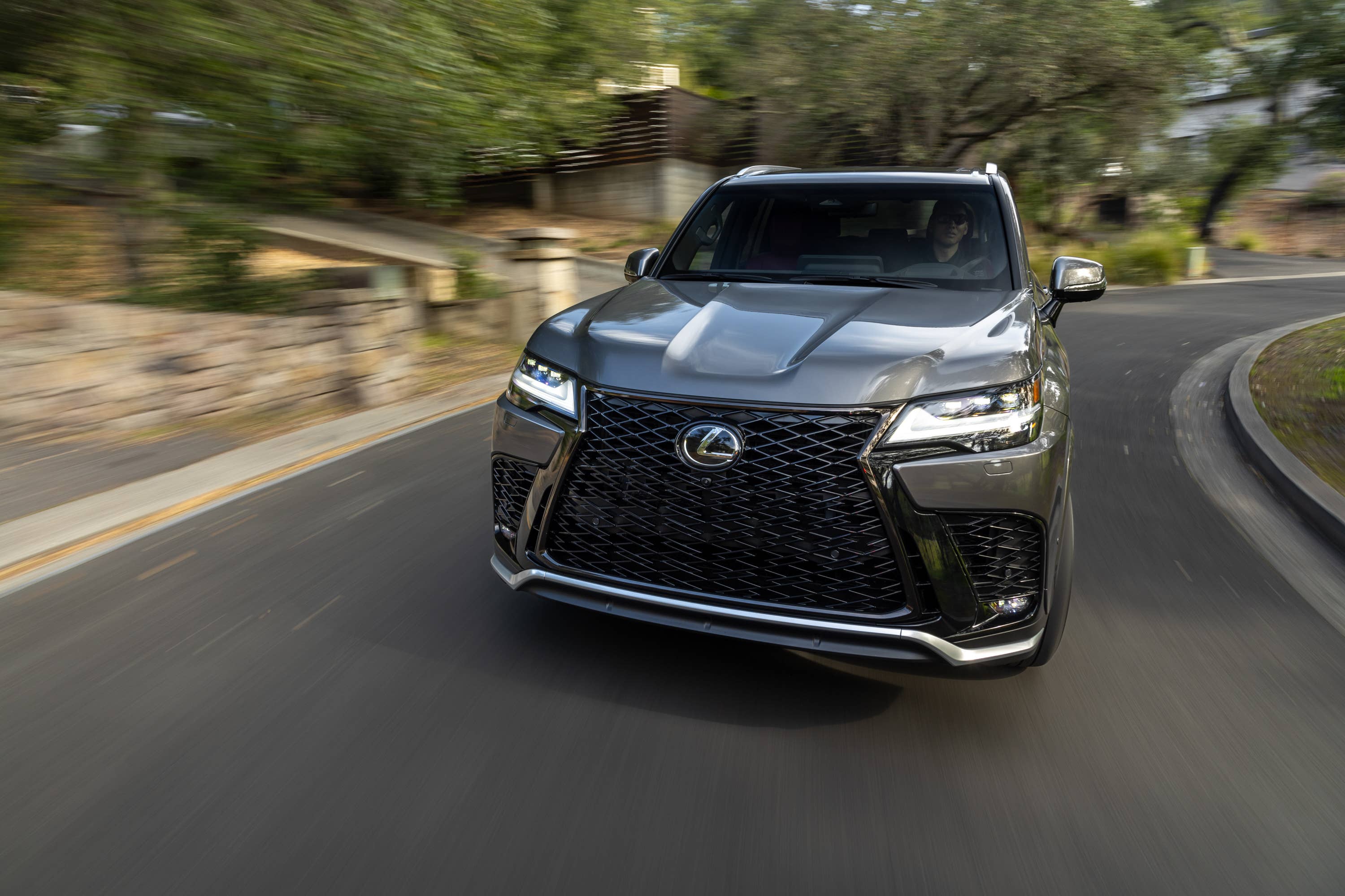 Lexus LX Gets Sharper Steering, Suspension Tweaks, and F Sport - AOL