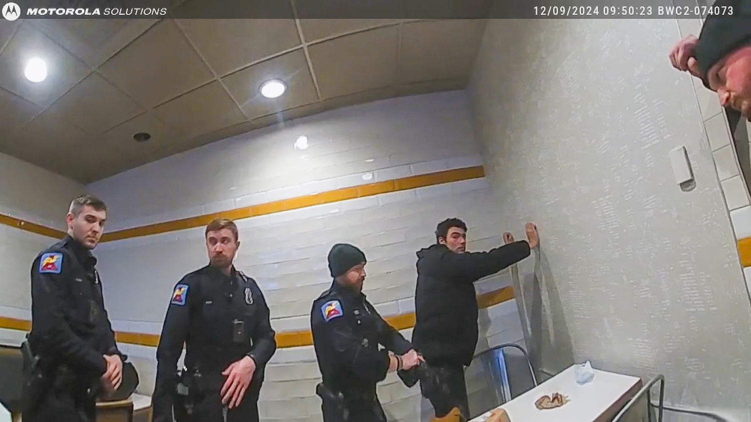 Photo: aol.com Bodycam Footage Shows Police Arresting Luigi Mangione at McDonald's