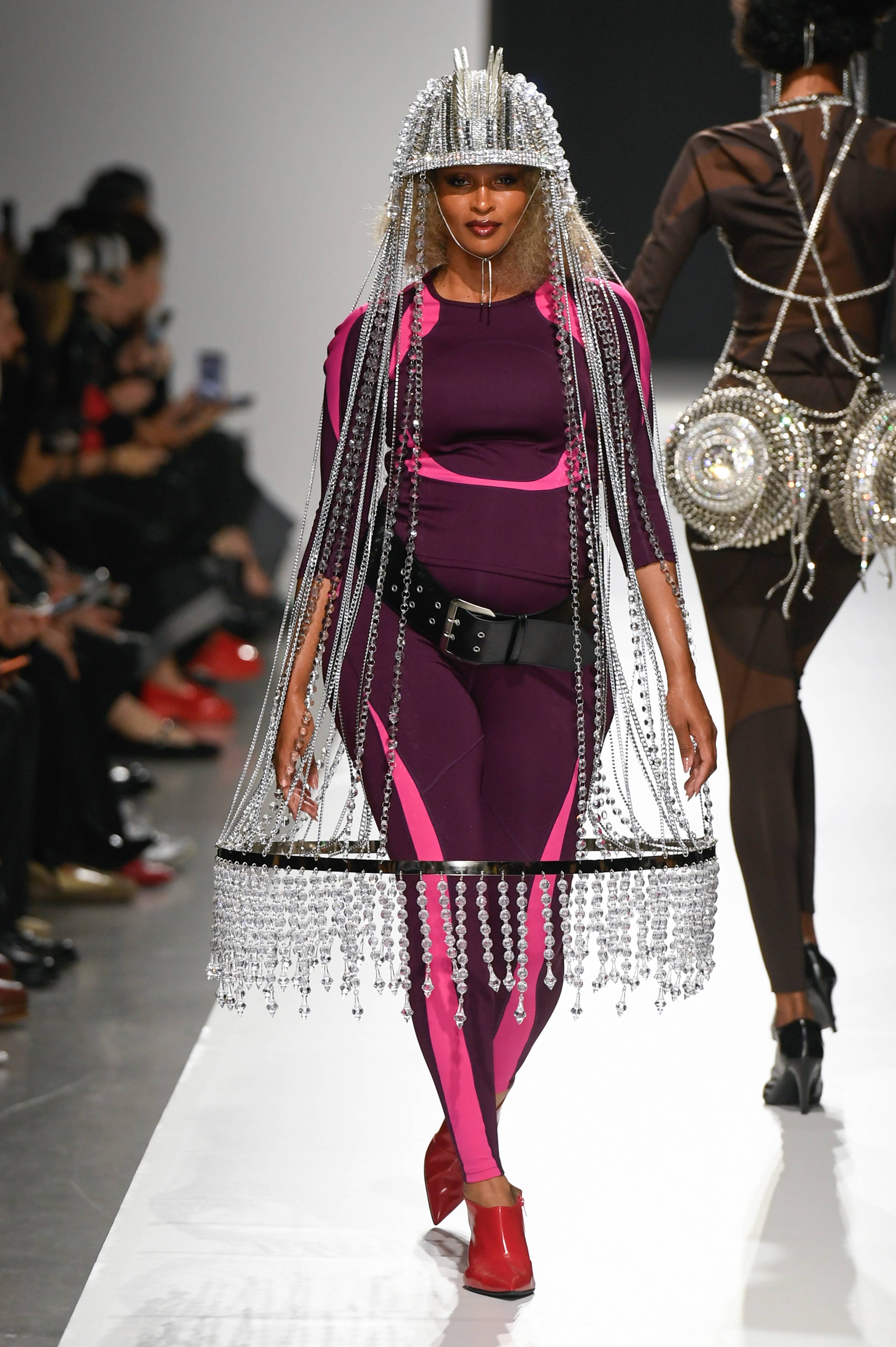 Walk In Pretty Singer Ciara Stuns at Paris Fashion Week, Debuts Baby Bump and Dazzling ...