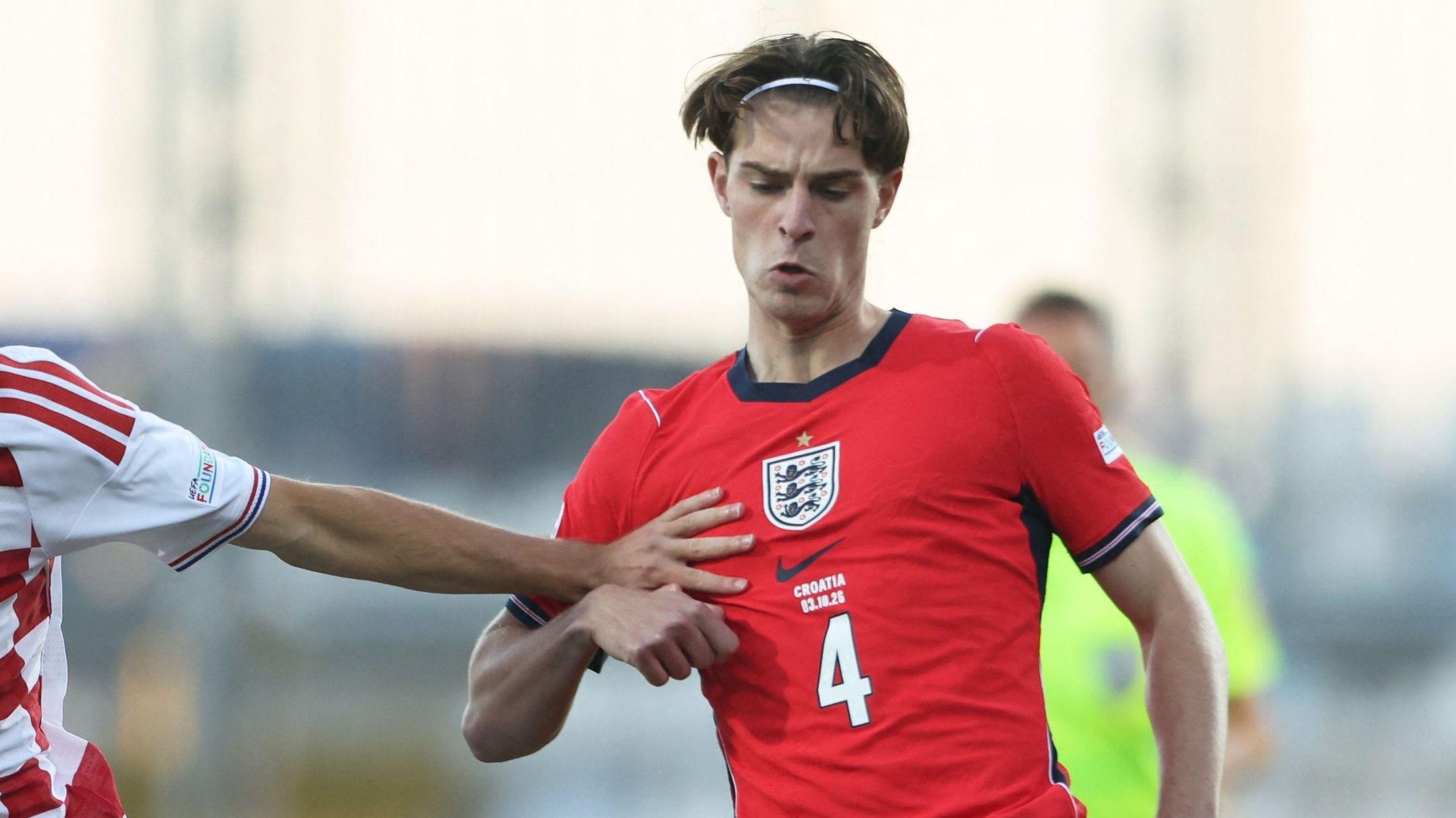 New Photo - Kane scores with England's first shot on target against Croatia in Nations League