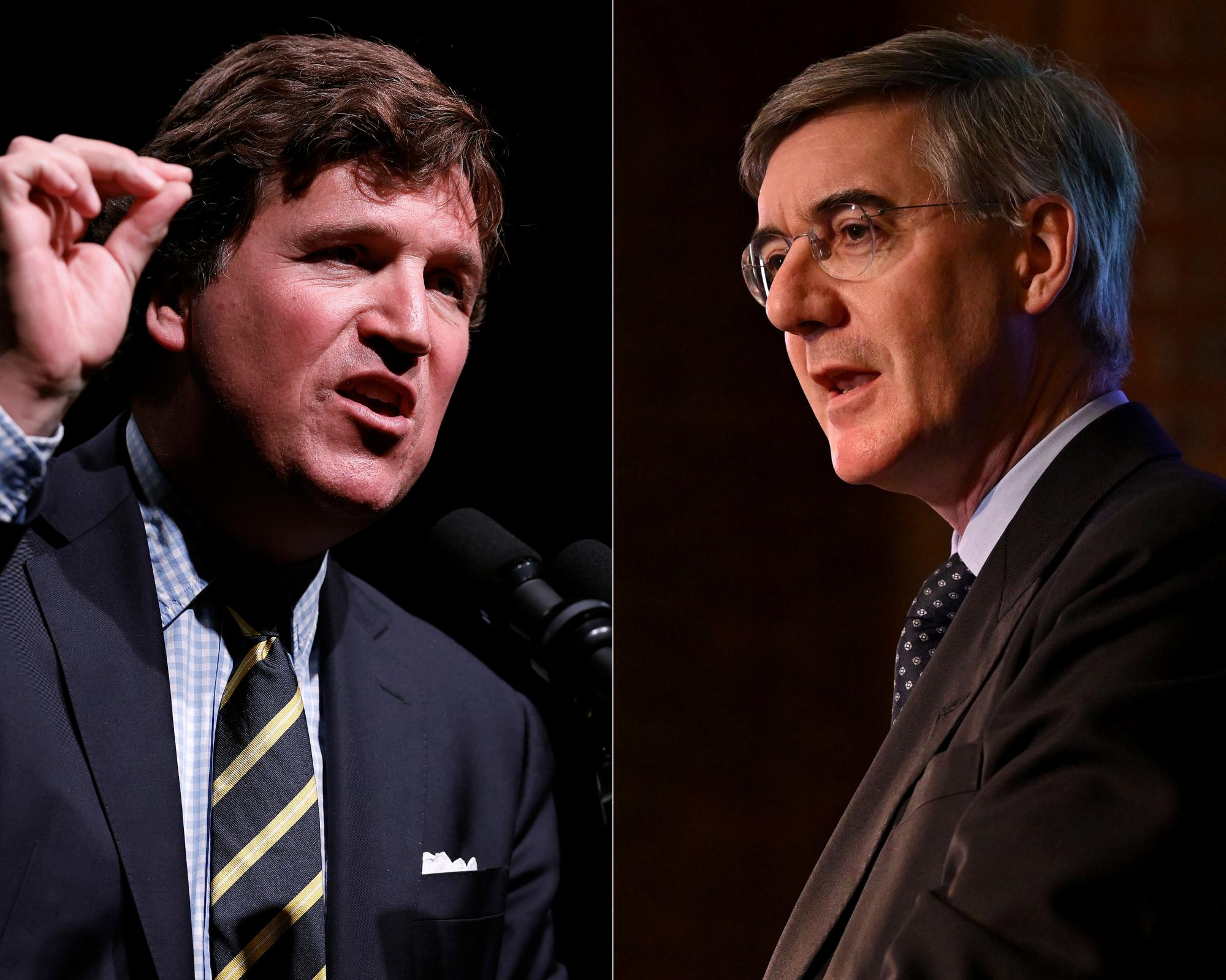 Jacob Rees-Mogg accuses Tucker Carlson of ‘verging on defending Hitler'