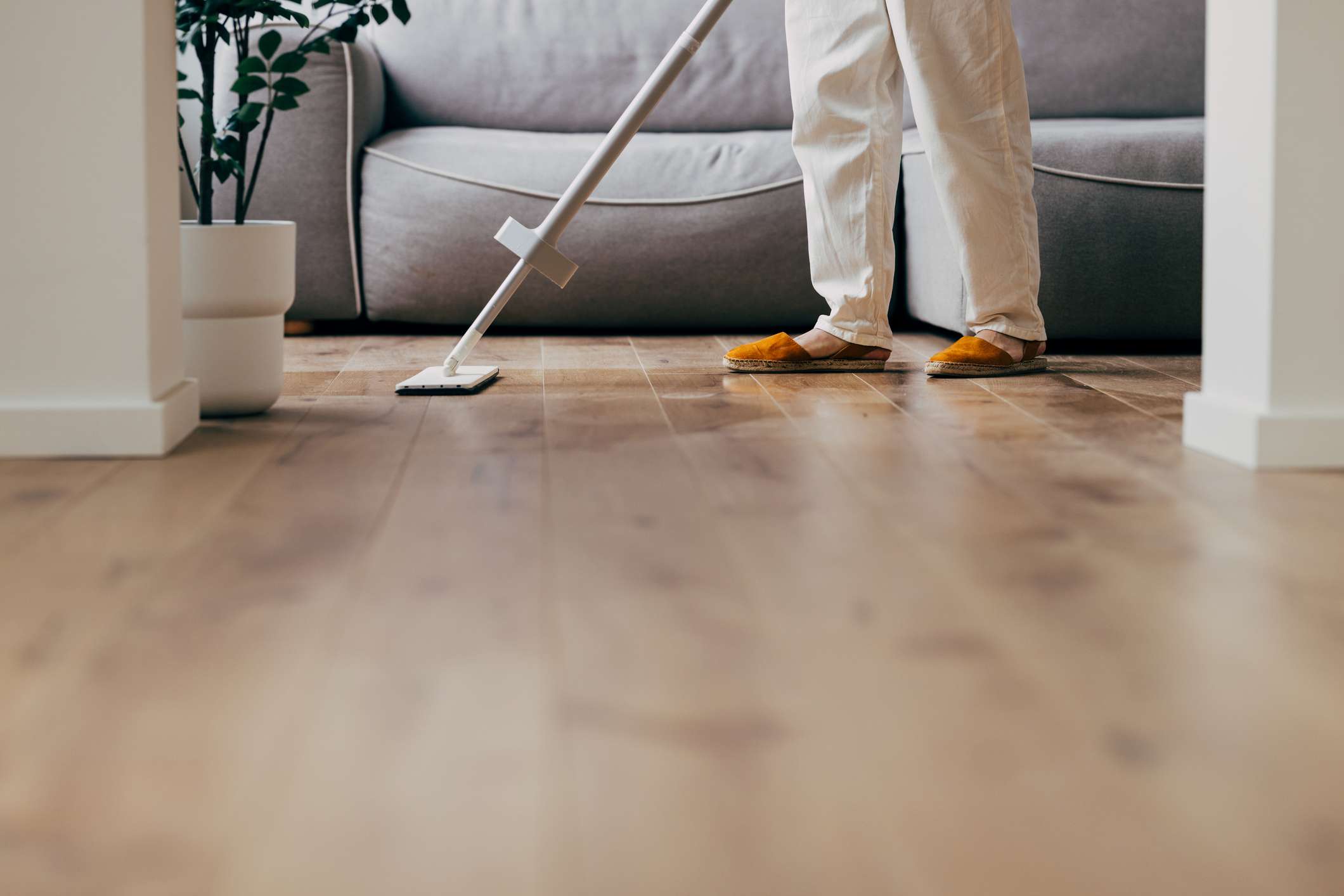 We Asked Cleaning Pros How to Keep Our Floors Cleaner for Longer—5 of Their Top Tips