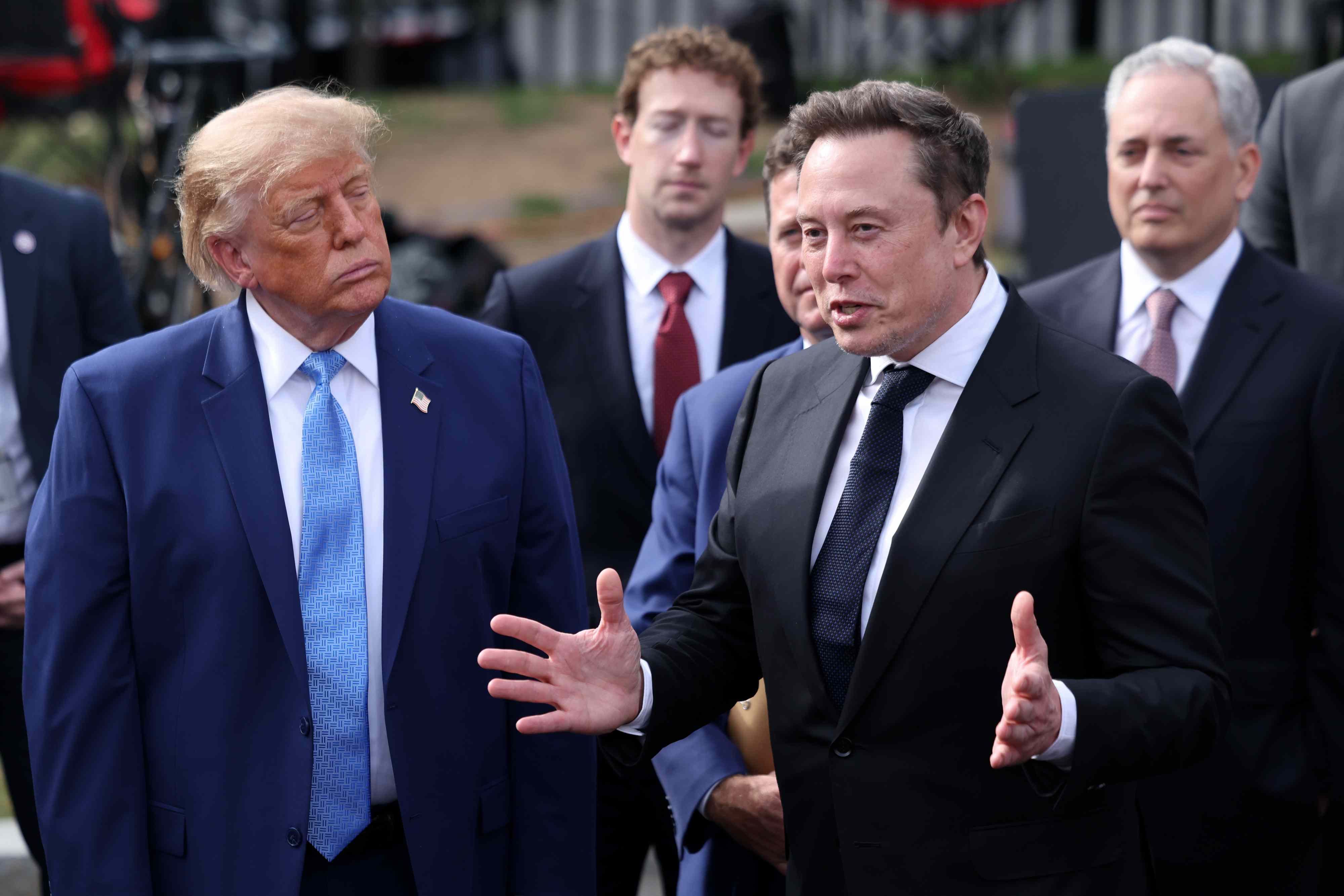 Tesla and SpaceX CEO Elon Musk (right) with President Trump at the White House on Sept. 29, 2026.Credit: Tierney L. Cross / The Washington Post / Bloomberg via Getty Images