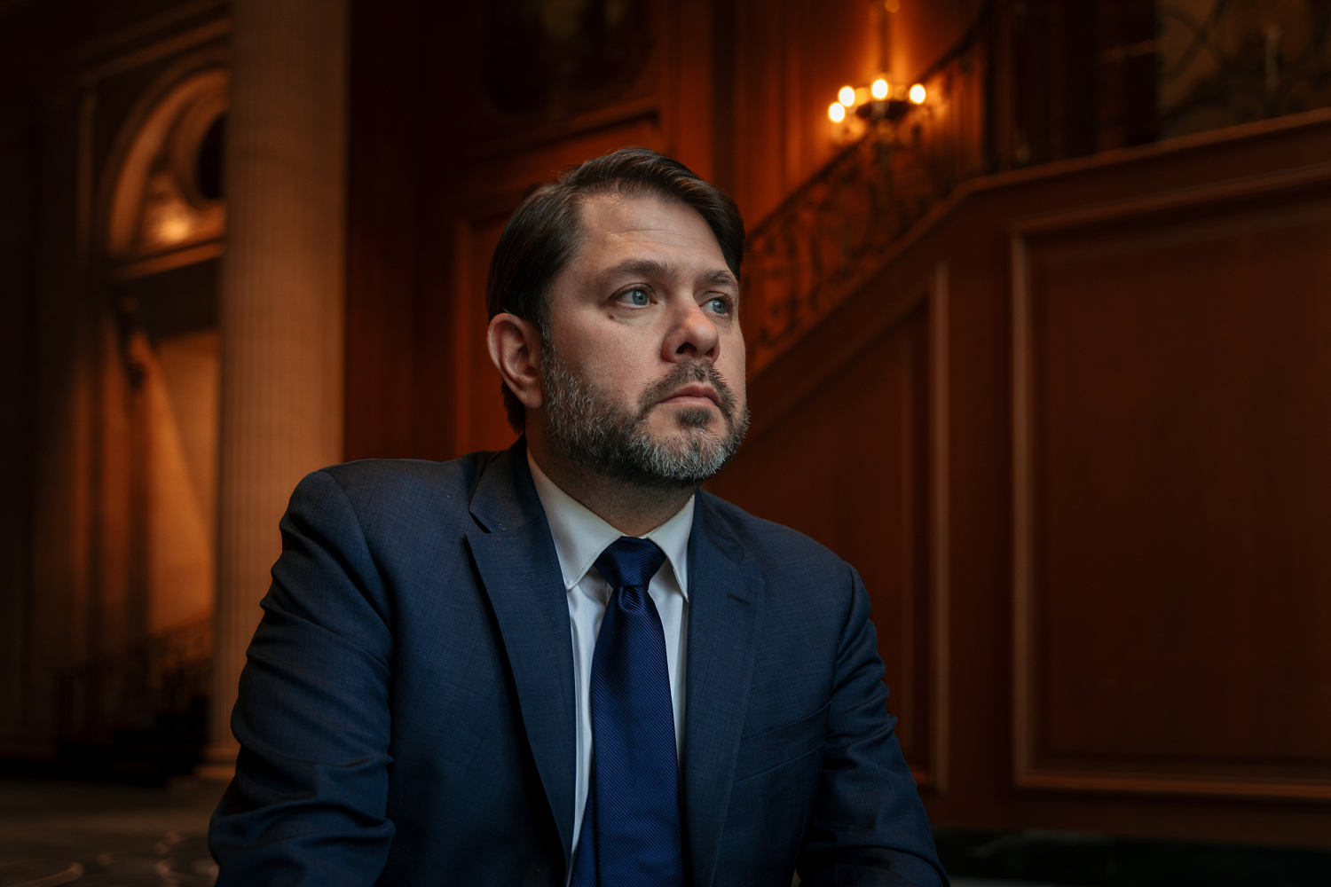 Sen. Ruben Gallego rolls out an economic agenda as he weighs a 2028 White House bid
