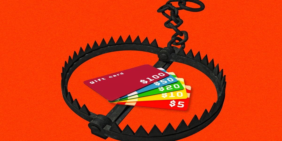 Why You Should Avoid Buying A Gift Card From The Display Rack At The ...