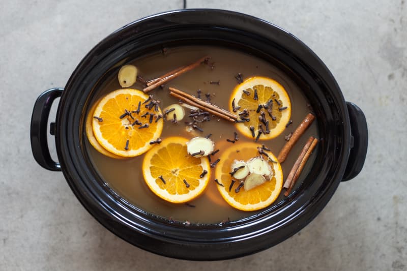 Slow Cooker Mulled Cider