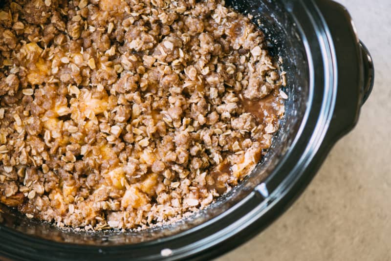 Slow Cooker Apple Crisp