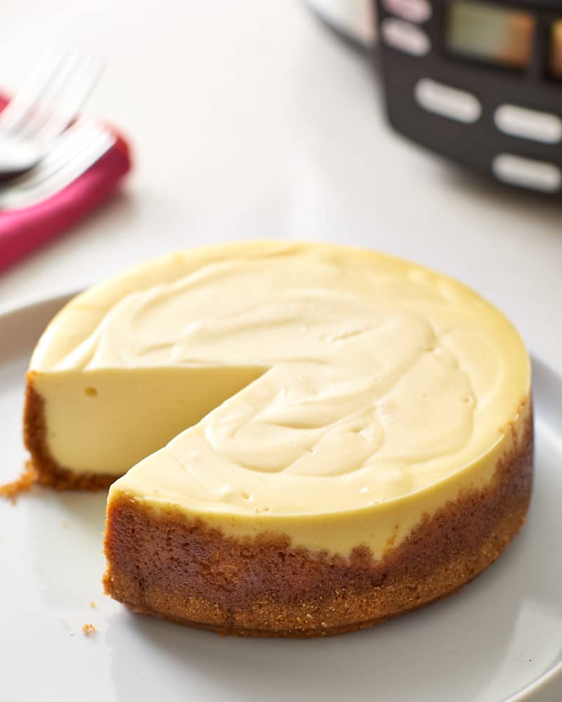 Slow Cooker Cheesecake