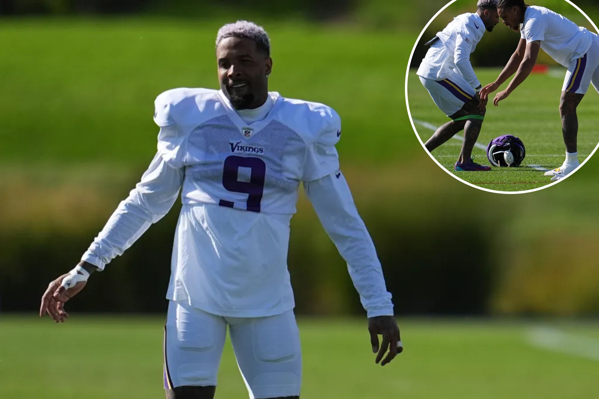 Odell Beckham Jr. hilariously ties his new Vikings jersey number to ...