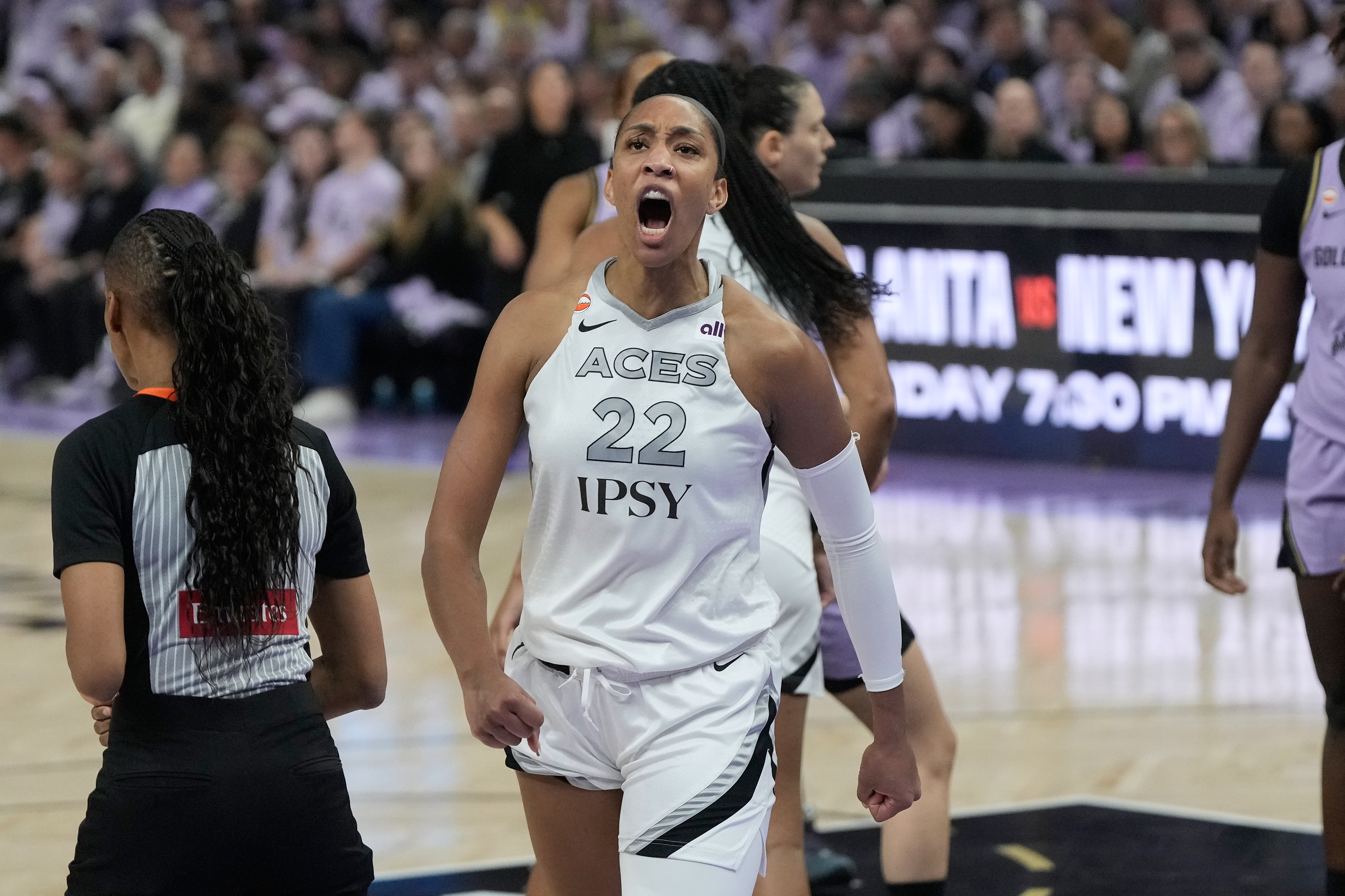 A'ja Wilson wins her third straight WNBA MVP and record fifth overall