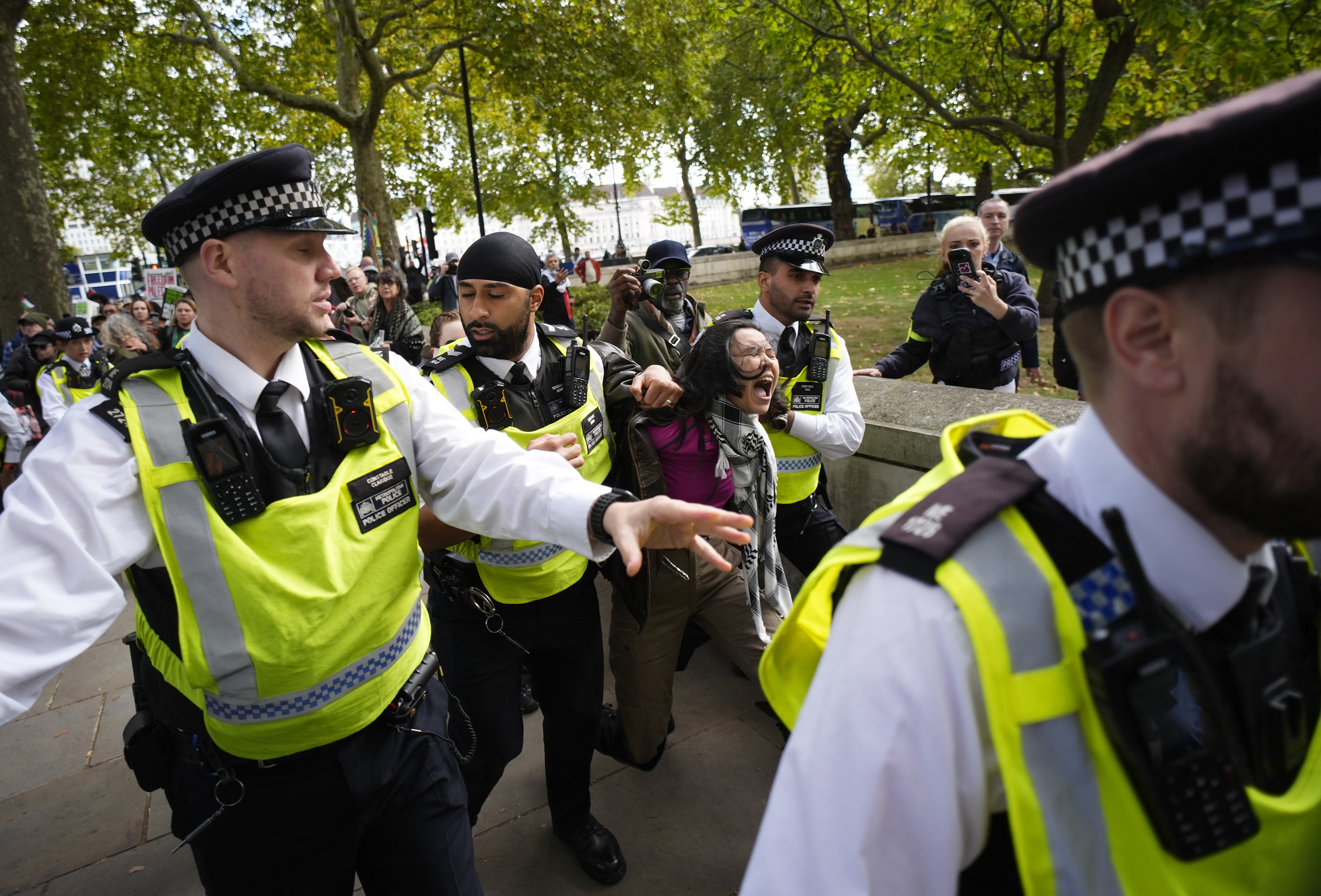 Professinal Cop London protests LIVE: Arrests made as protesters clash with police on ...