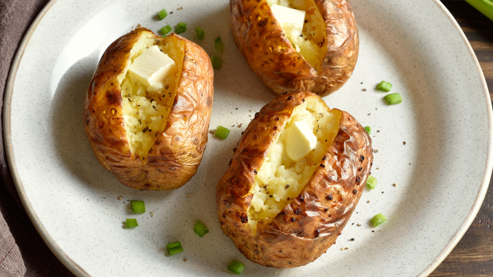 The Freezer Aisle Trick That Turns Baked Potatoes Into A Full Meal