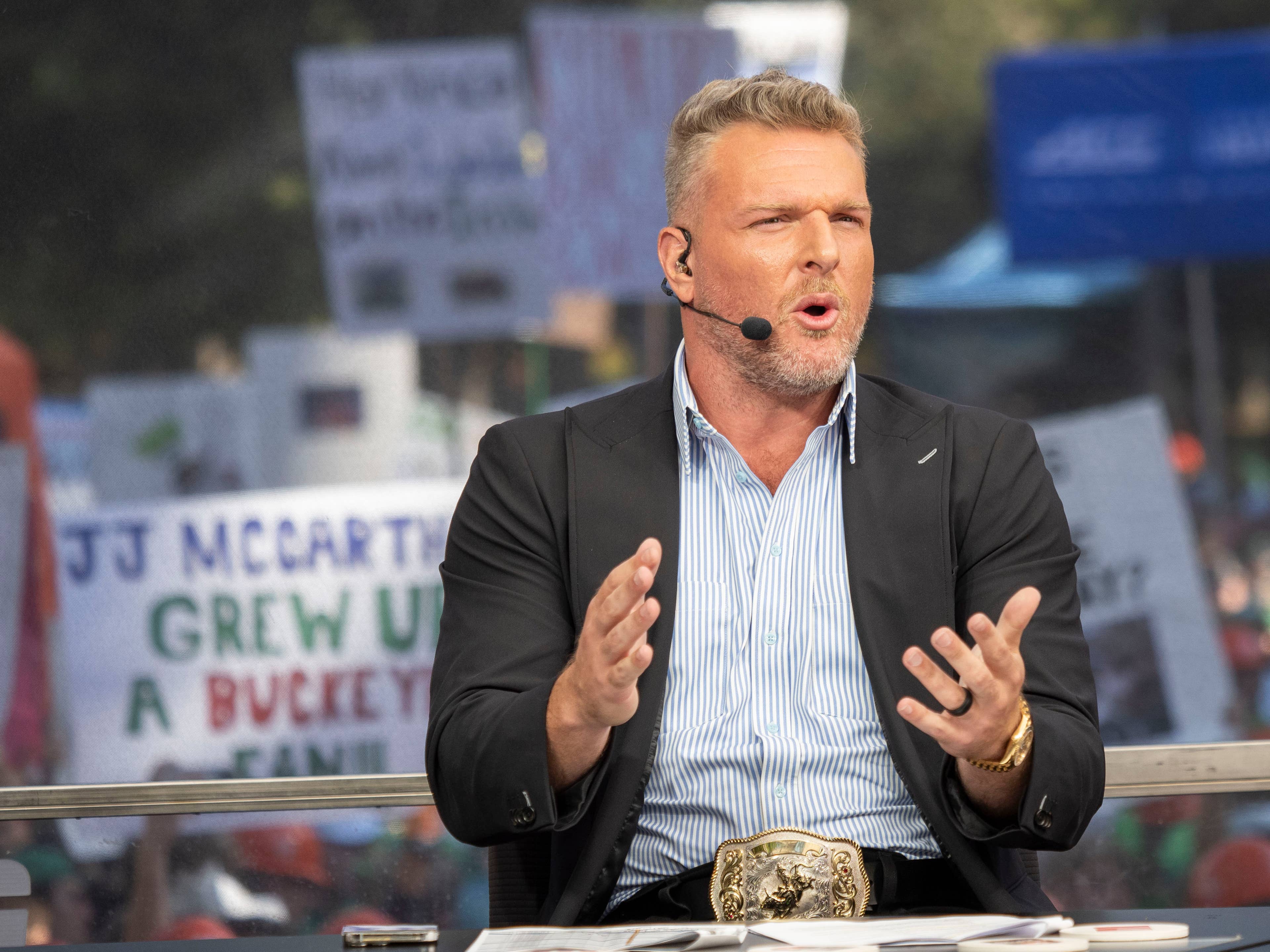 Breaking Point Image Science 'College GameDay' Fans Reaching Breaking Point With Pat McAfee - AOL