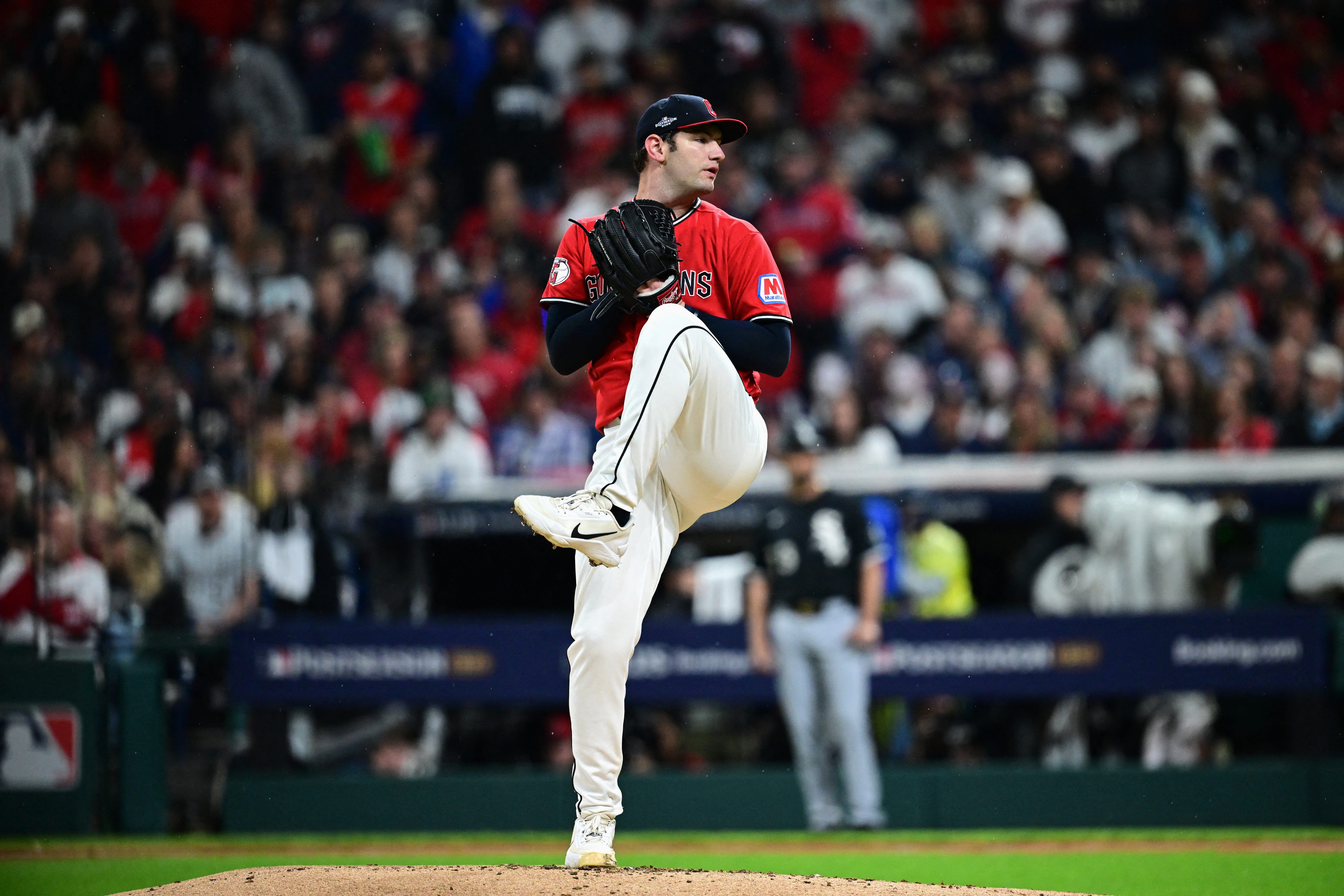 Guardians' Gavin Williams ties Cleveland playoff strikeout record - AOL