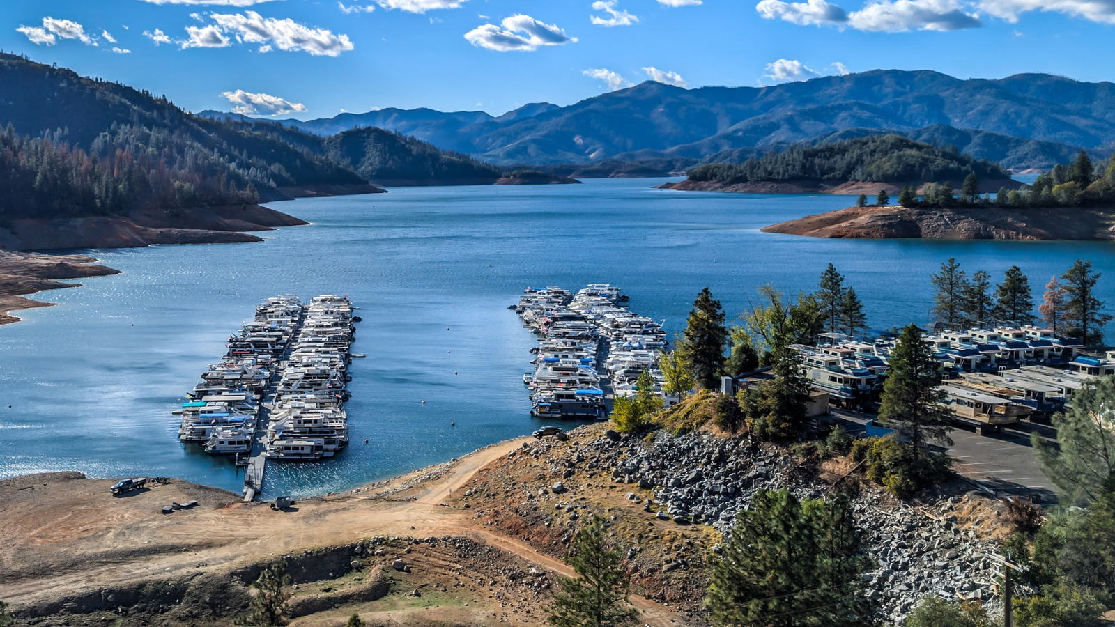 California's Largest Artificial Lake Is An Outdoor Gem For Swimming, Camping, And Boating