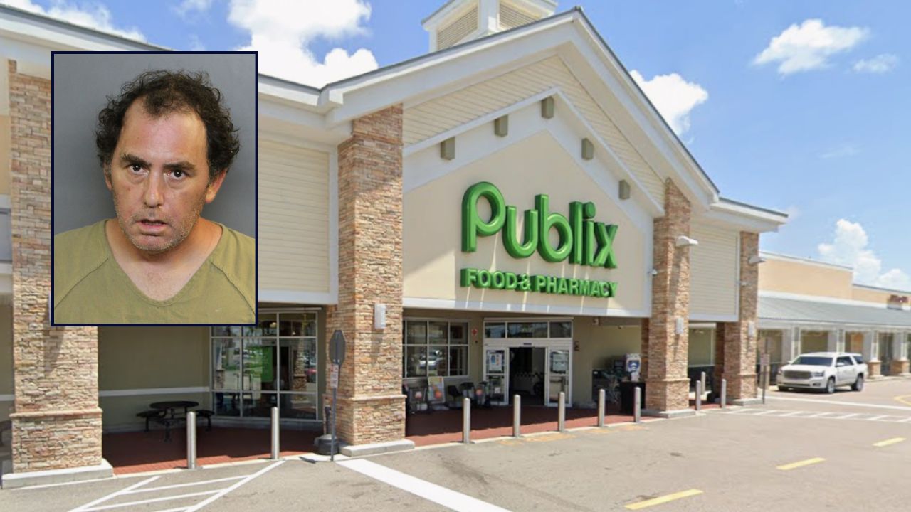 Man slashed random 70-year-old Publix shopper across the face with box cutter be...