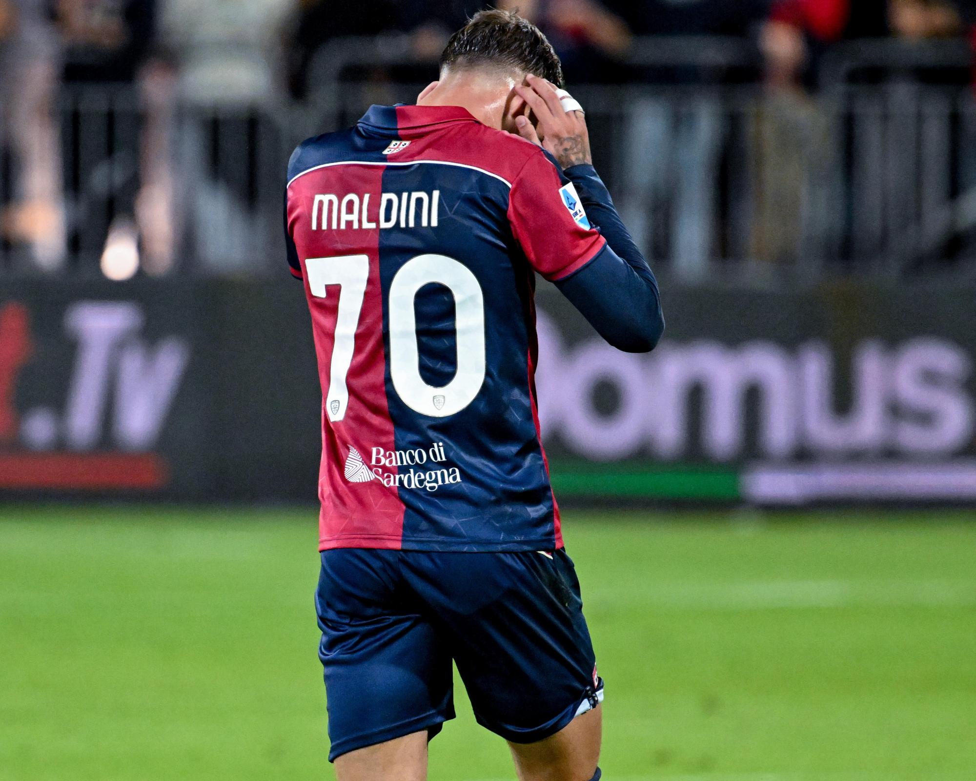 Daniel Maldini finds his feet at Cagliari after years in family's Serie A shadow
