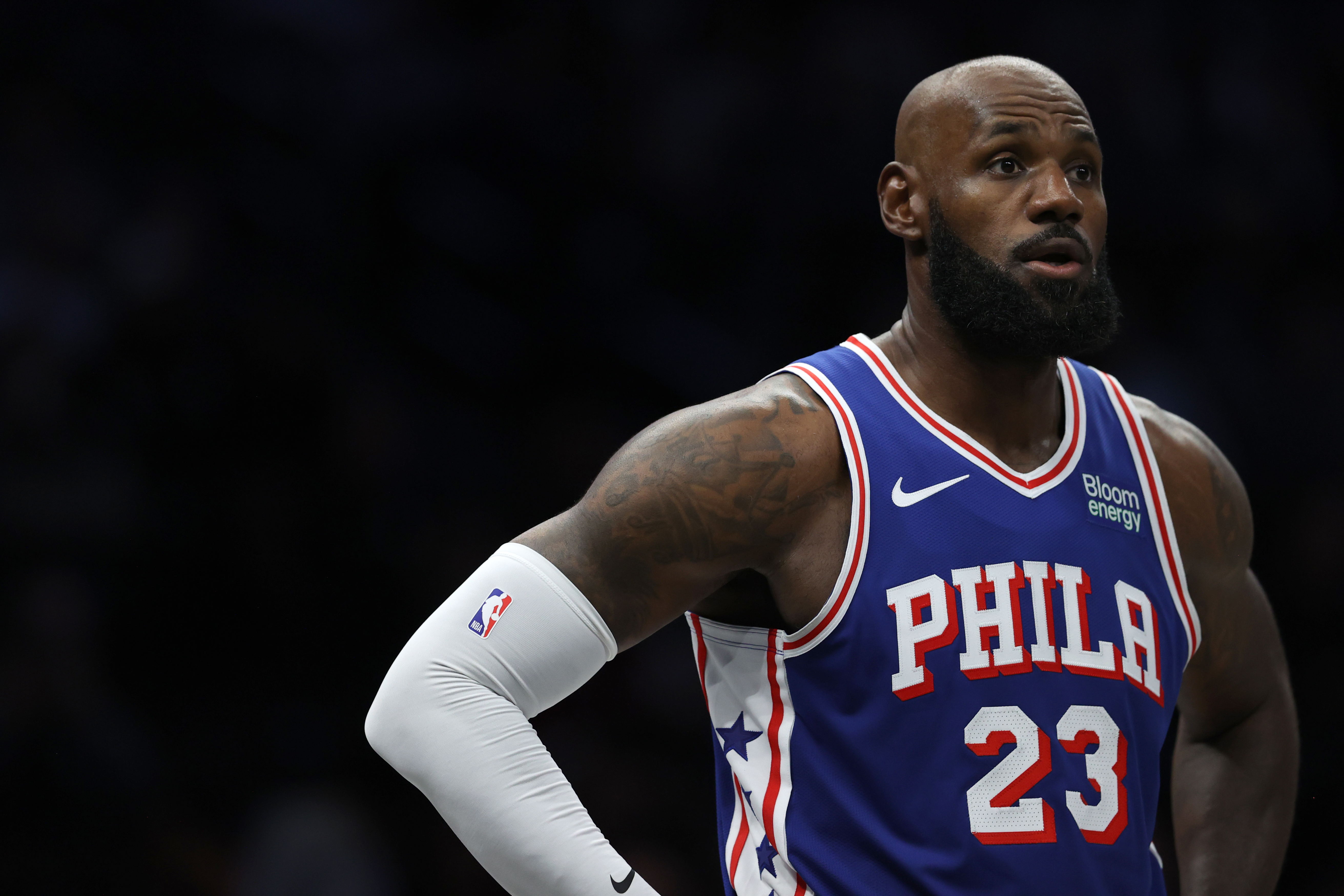 New Photo - Philadelphia's LeBron James knows how to handle a star-studded roster, like what the 76ers built