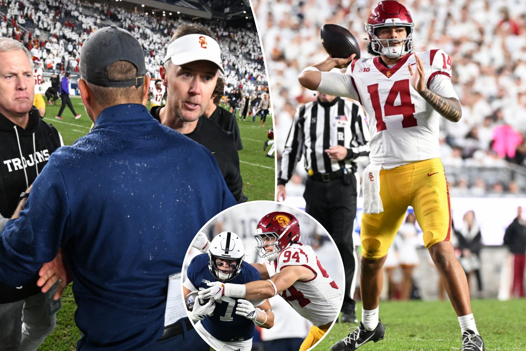 USC football has 3 pathways to CFP that could save Lincoln Riley - AOL