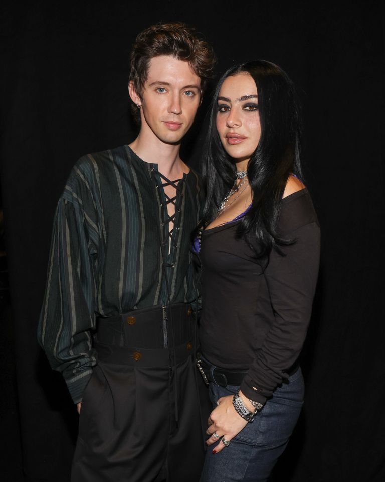 Troye Sivan and Charli XCX at the 2026 MTV Video Music Awards (VMAs) on September 27, 2026.Credit: Christopher Polk/CBS via Getty Images