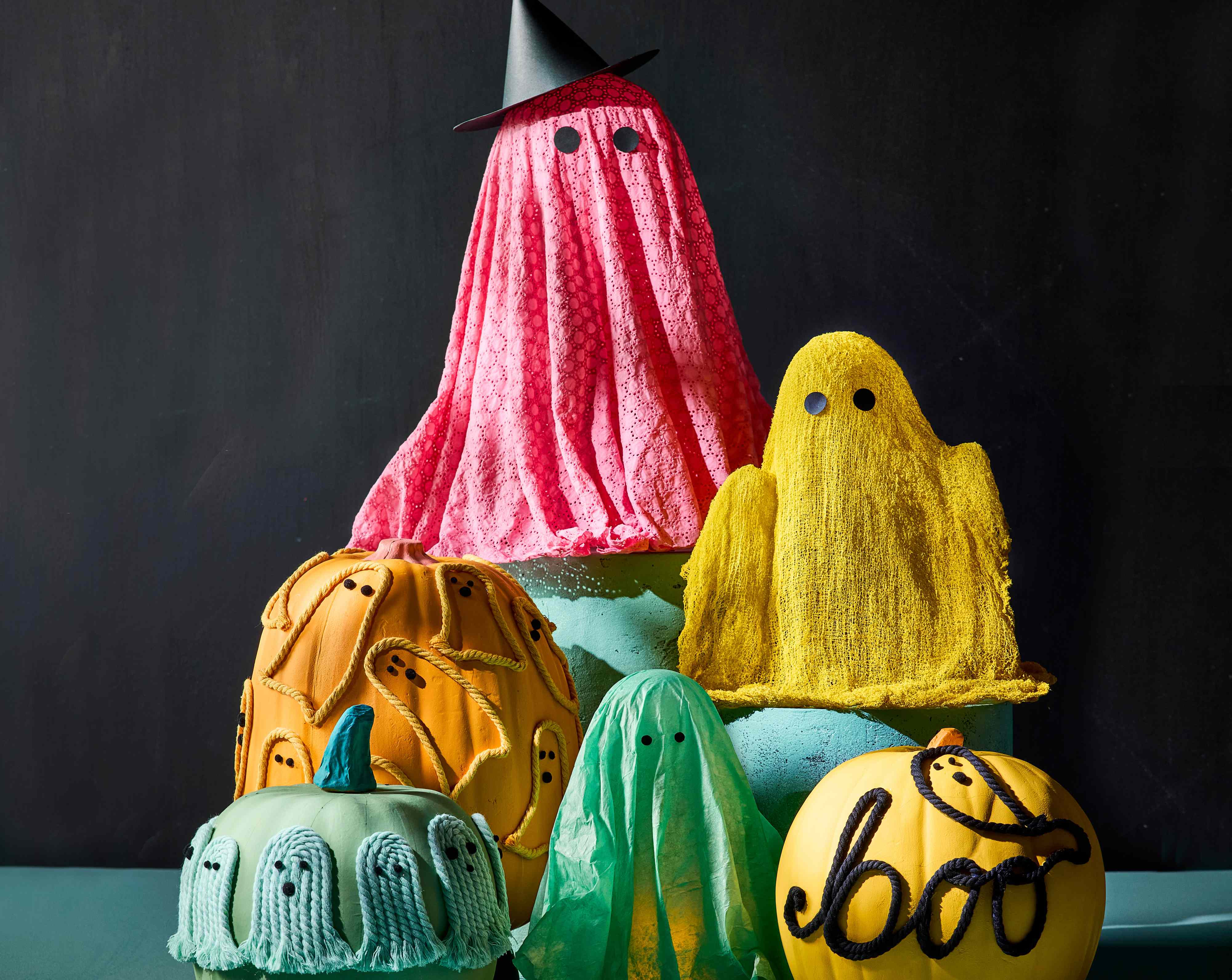 How to Make Charming Cheesecloth Ghosts for Inexpensive Halloween Decor