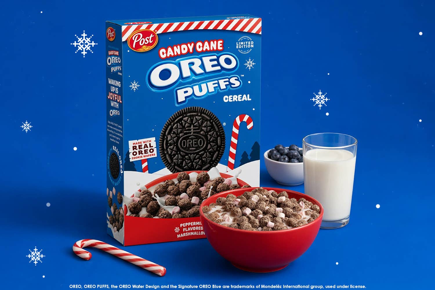 Candy Cane Oreo Puffs Cereal to Roll Out Nationwide in November