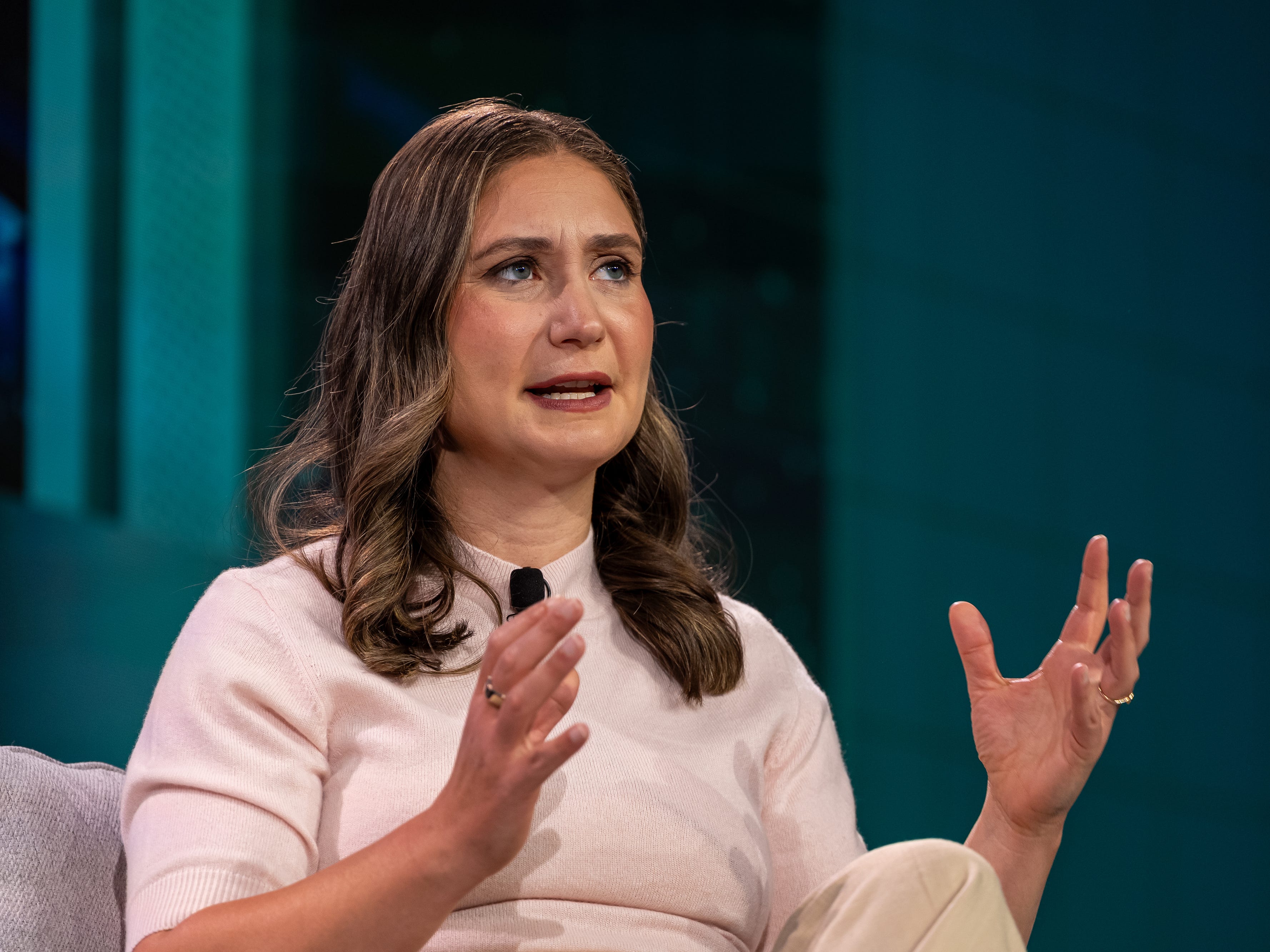 Anthropic's president, Daniela Amodei, during the Bloomberg Tech conference in San Francisco, US, on June 4, 2026