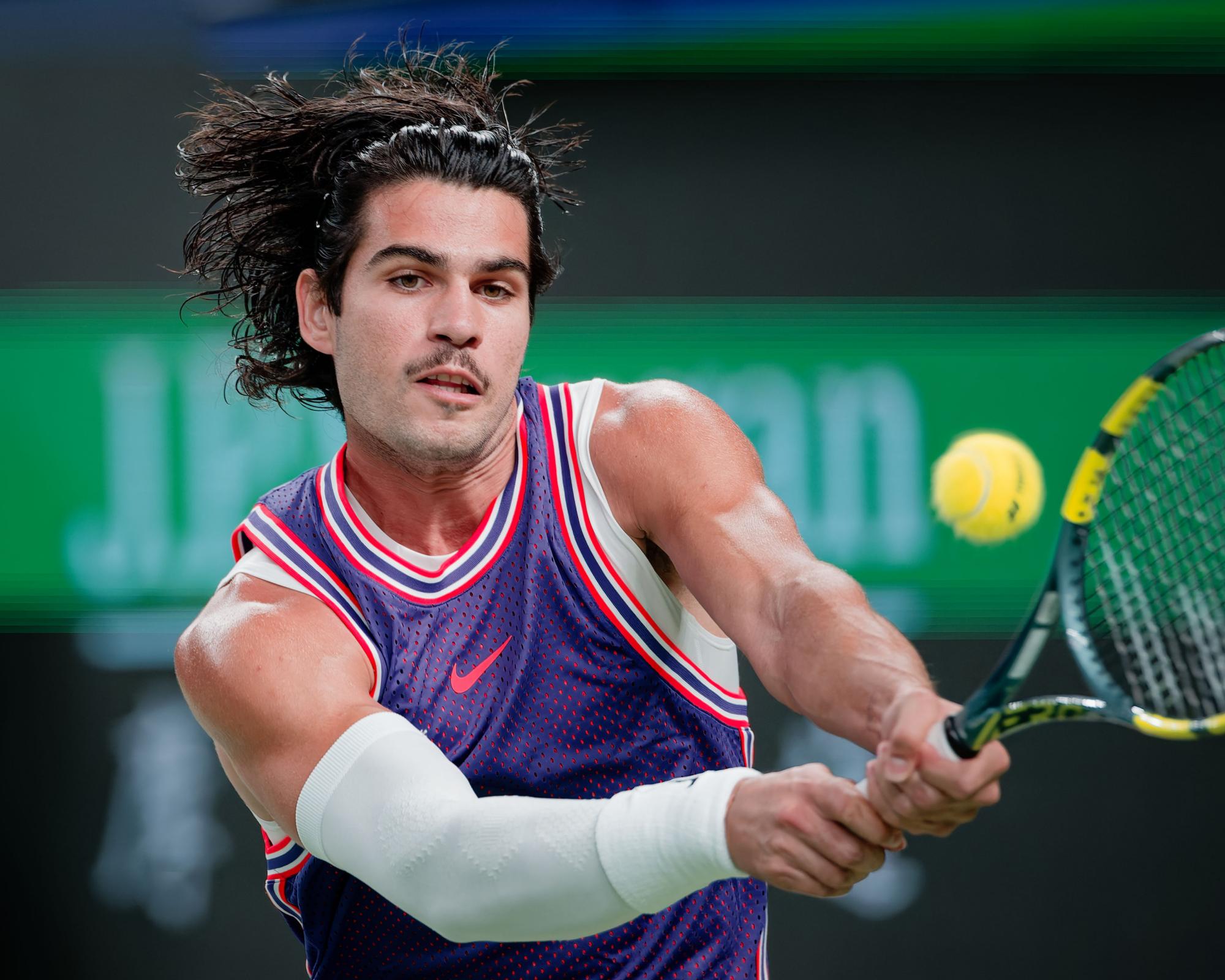 Game, set and tache: Carlos Alcarez joins growing trend for a stylish top lip