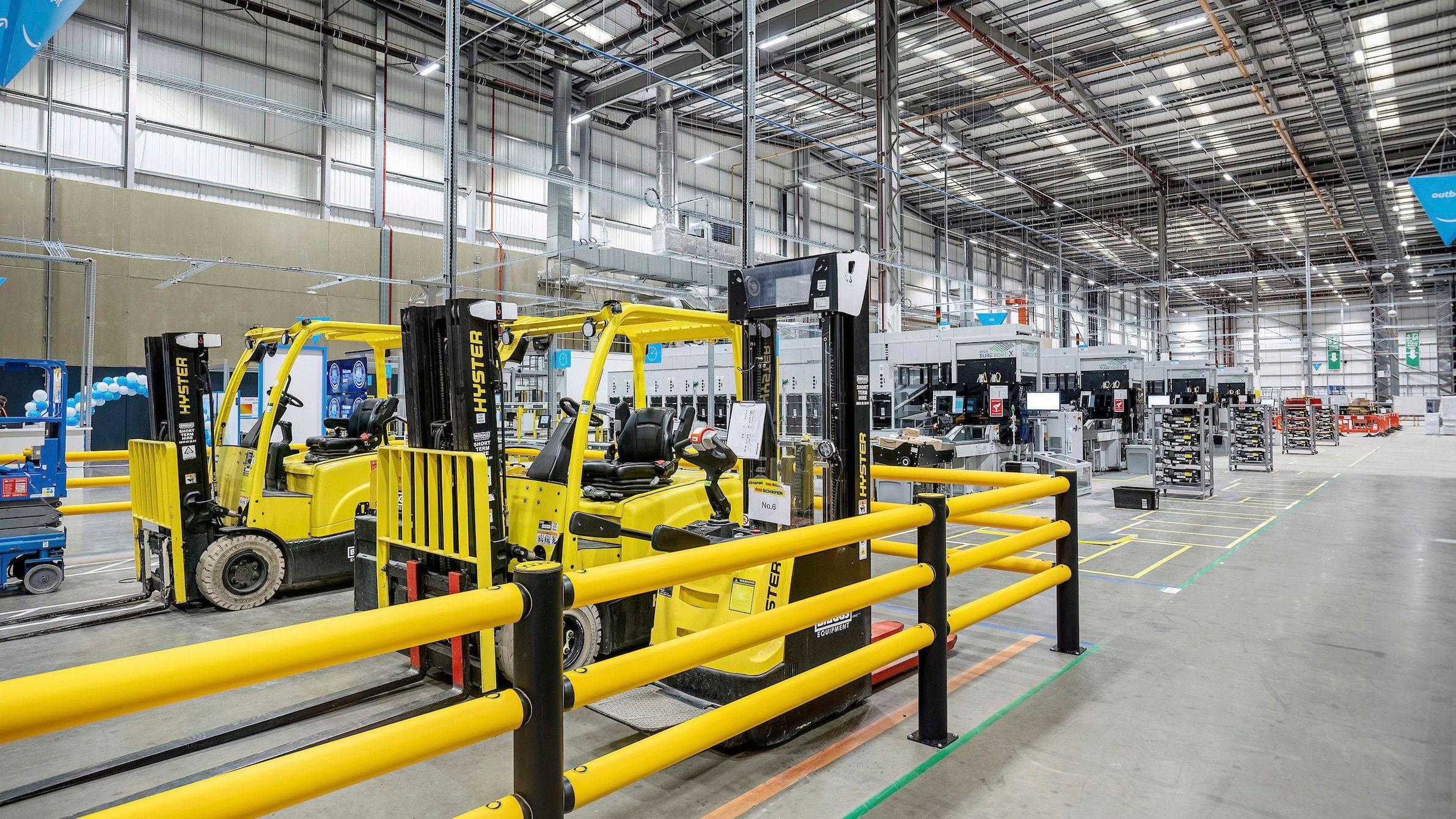 Amazon opens new £107m distribution centre
