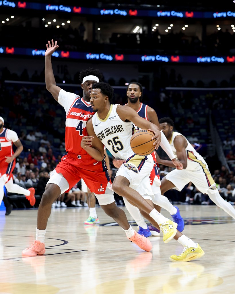 AJ Dybantsa’s Wizards debut in jeopardy after ankle injury in preseason ...
