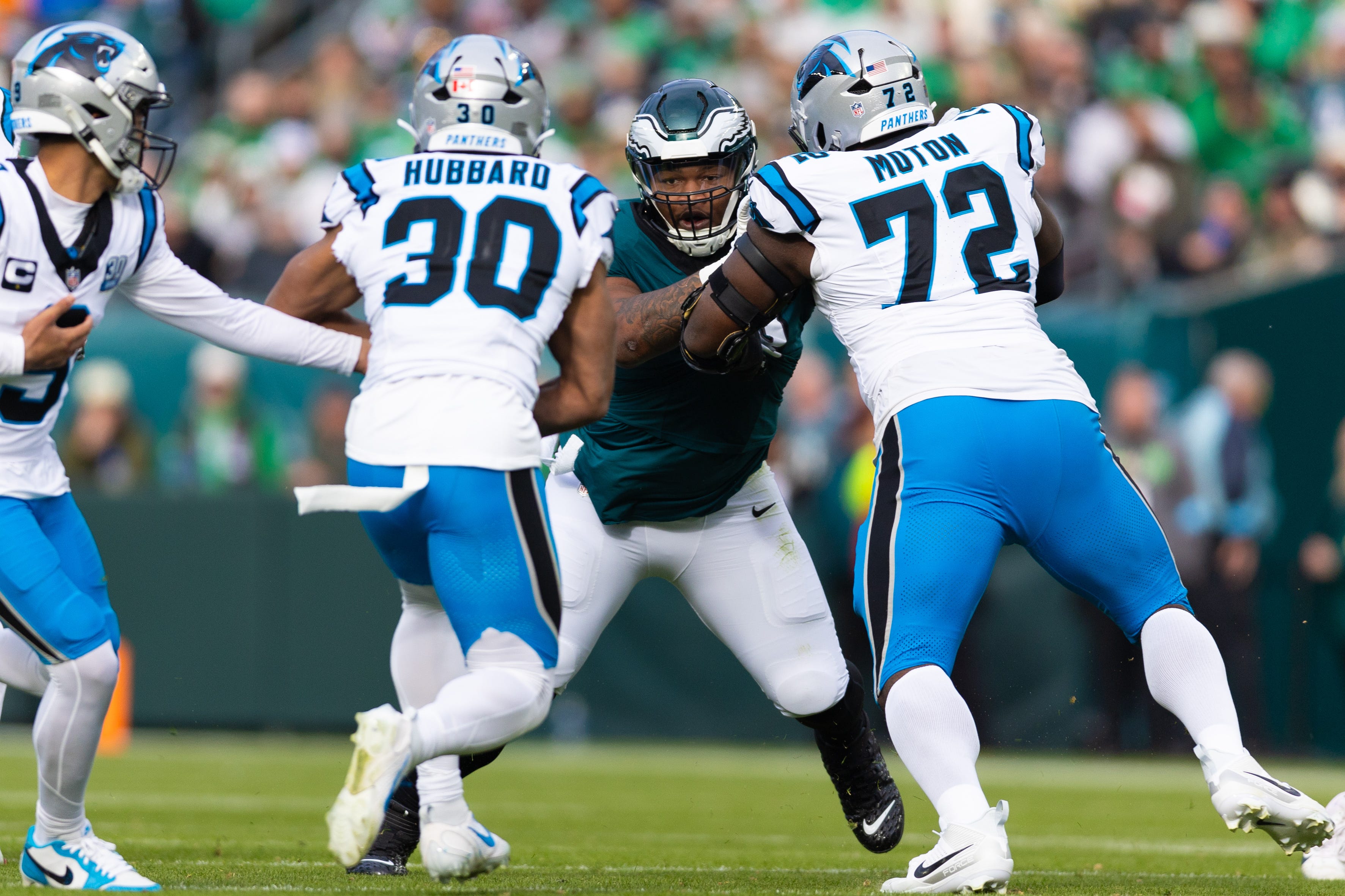 Key matchups for Panthers vs. Eagles in Week 6
