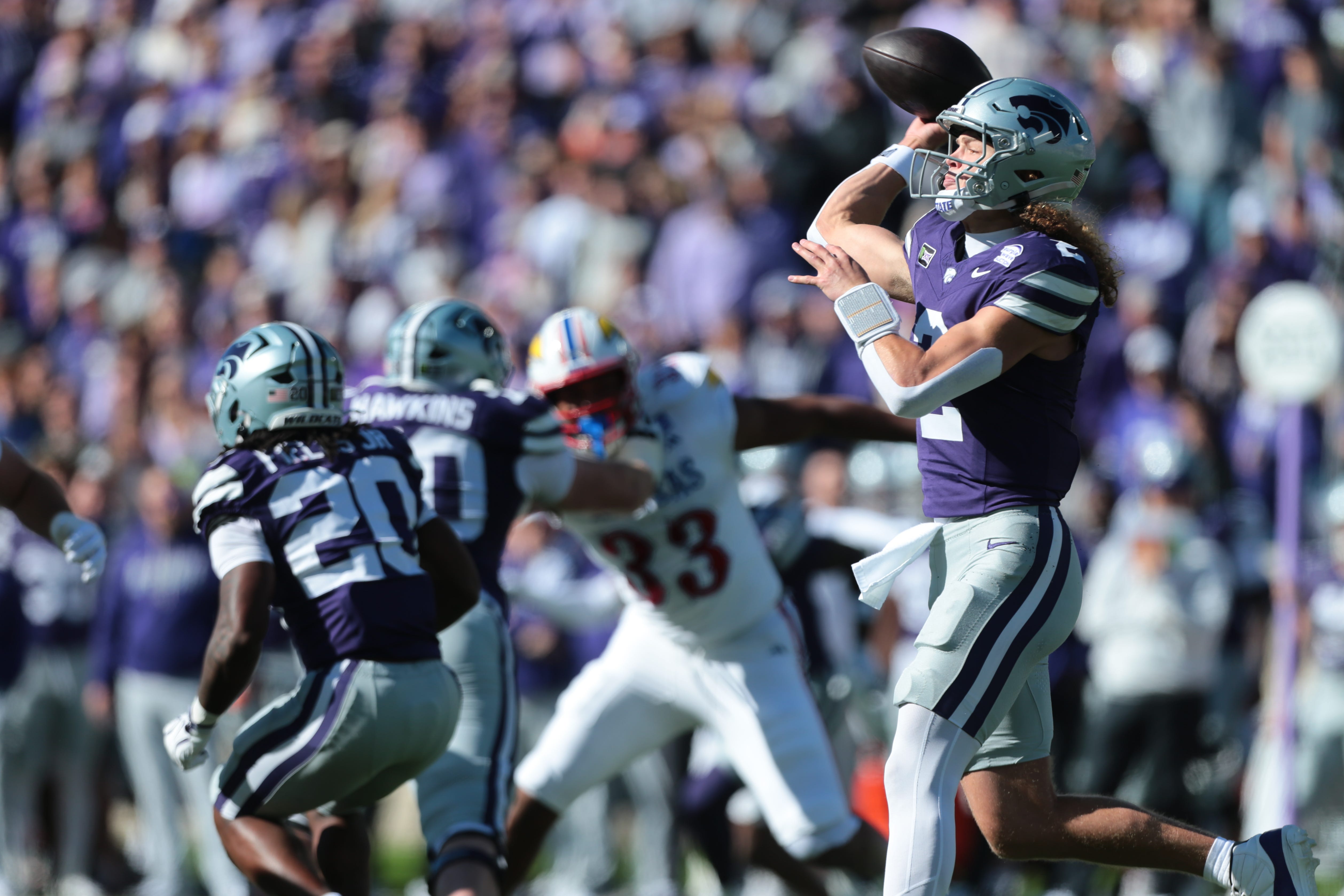 Kansas State report card: Grading the Wildcats' gritty win vs Kansas - AOL