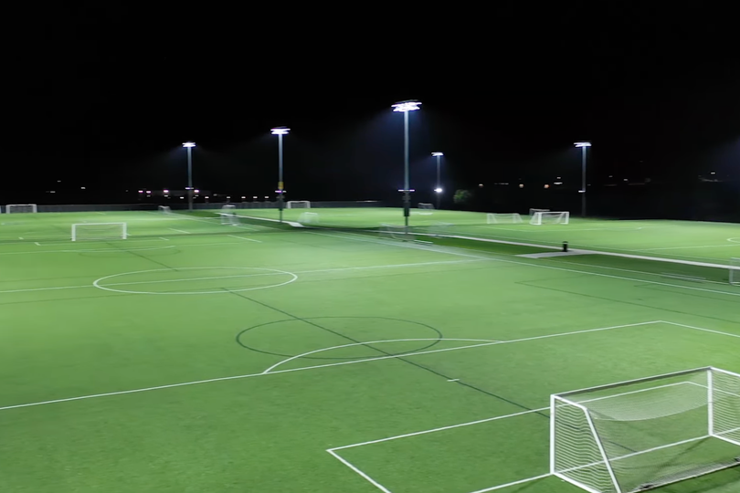 overhead view of Stryker Sports Complex in Wichita