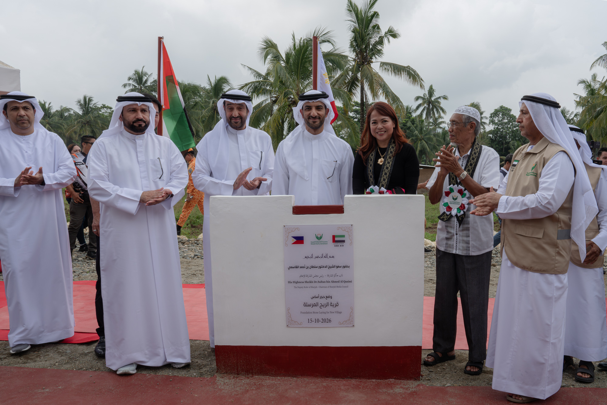 Sultan bin Ahmed Launches 60-Home Village Project, Inaugurates ...