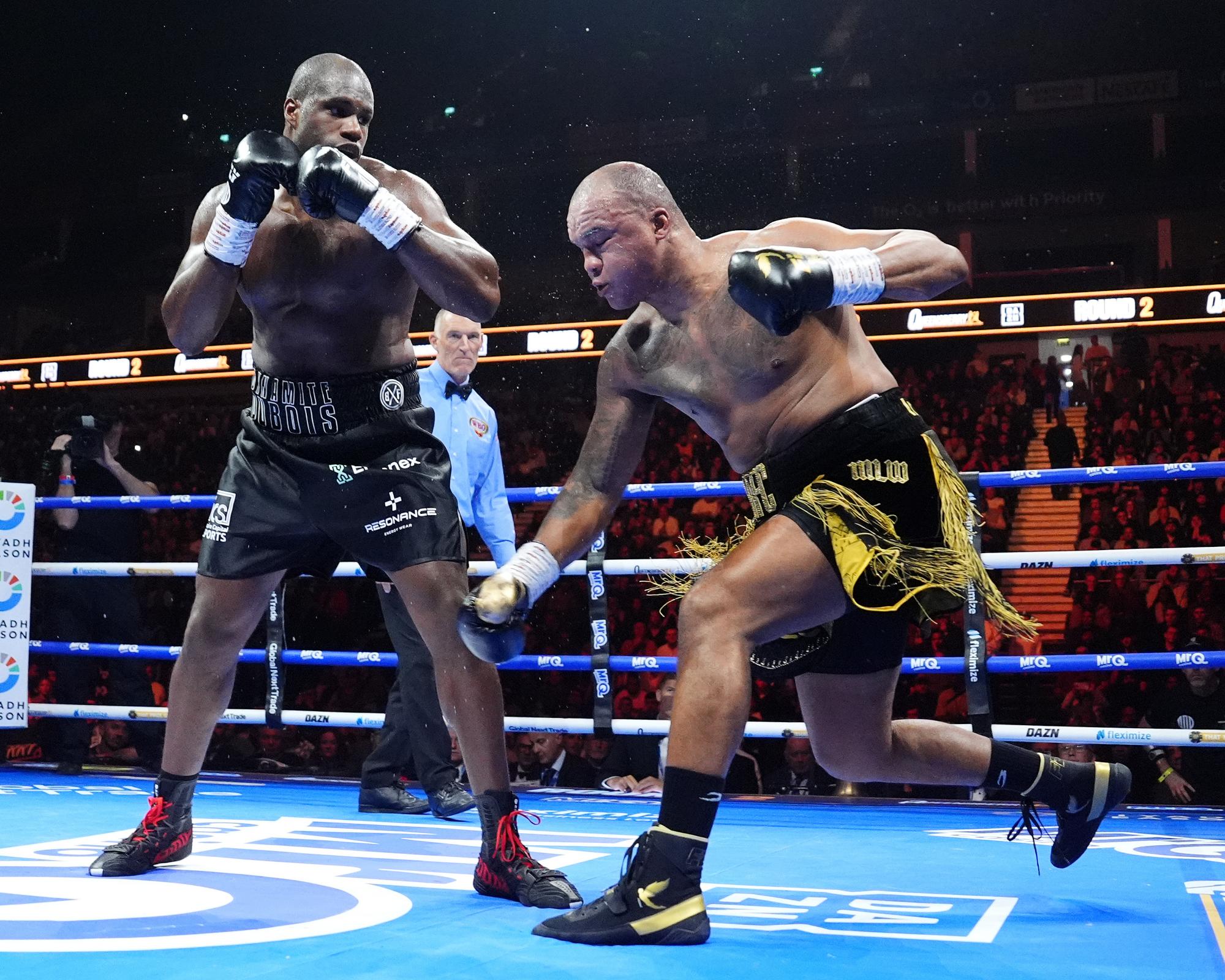 ‘My time, my era': Dubois sends out warning to rivals with Wardley demolition